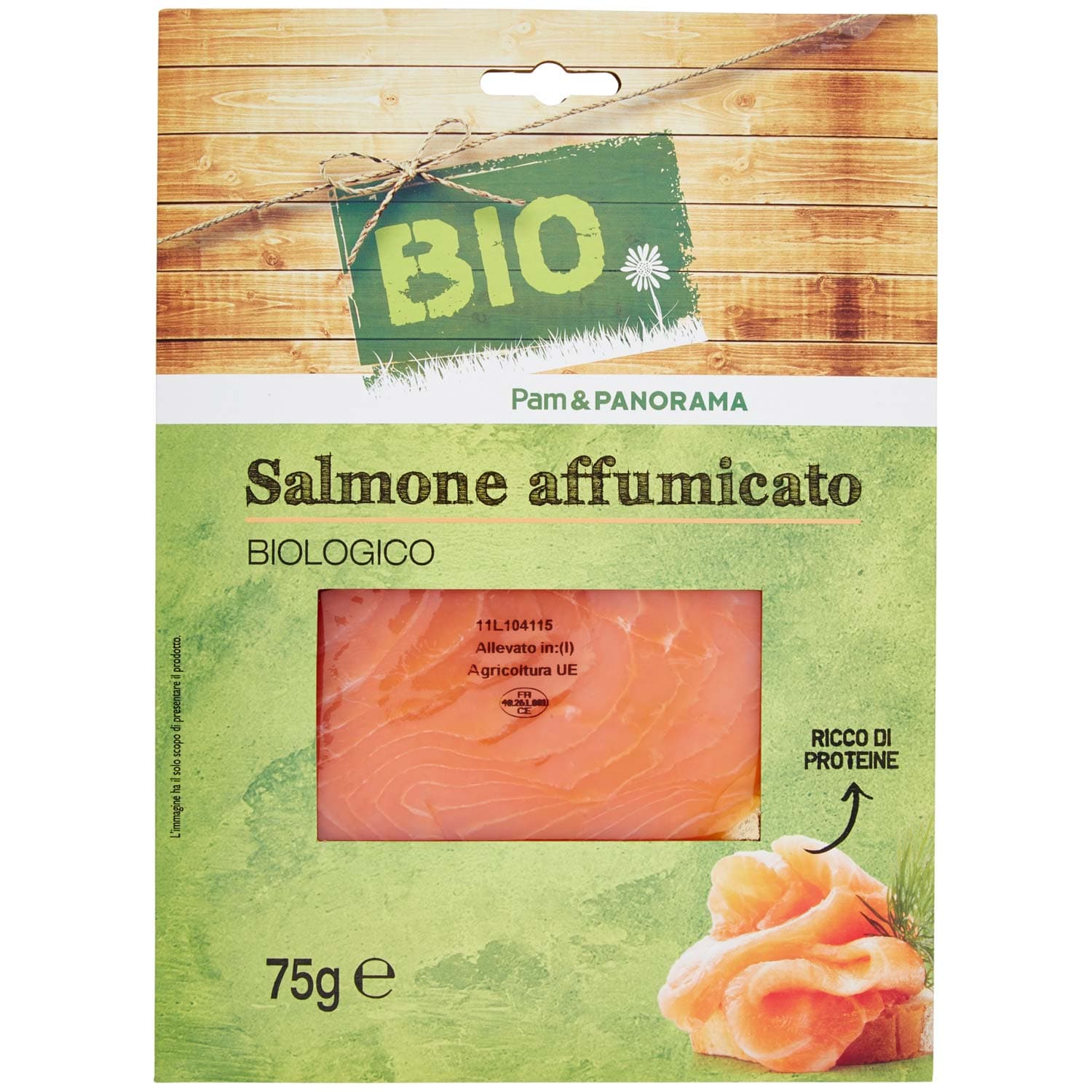 BIO Salmone affumicato Biologico 75 g – immagine 3