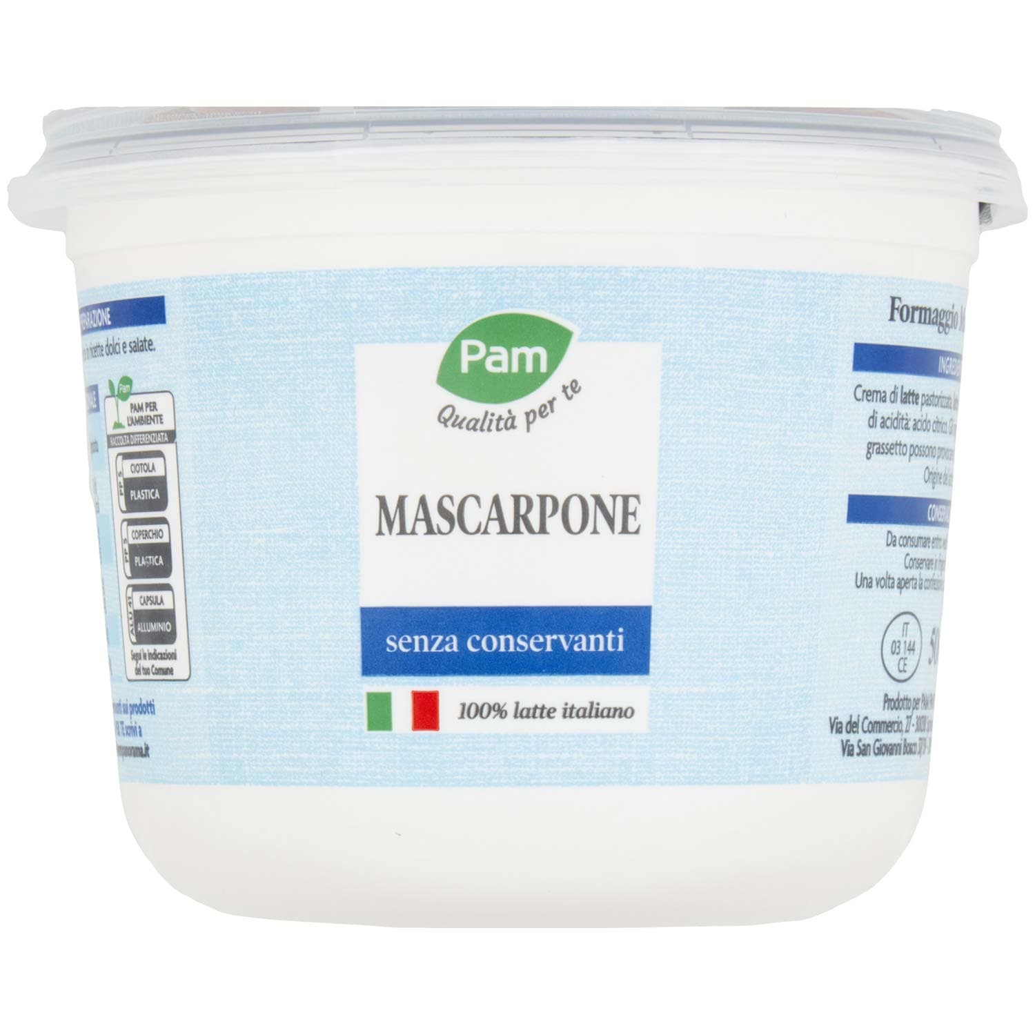 PAM Qualità per te Mascarpone 500 g – immagine 8