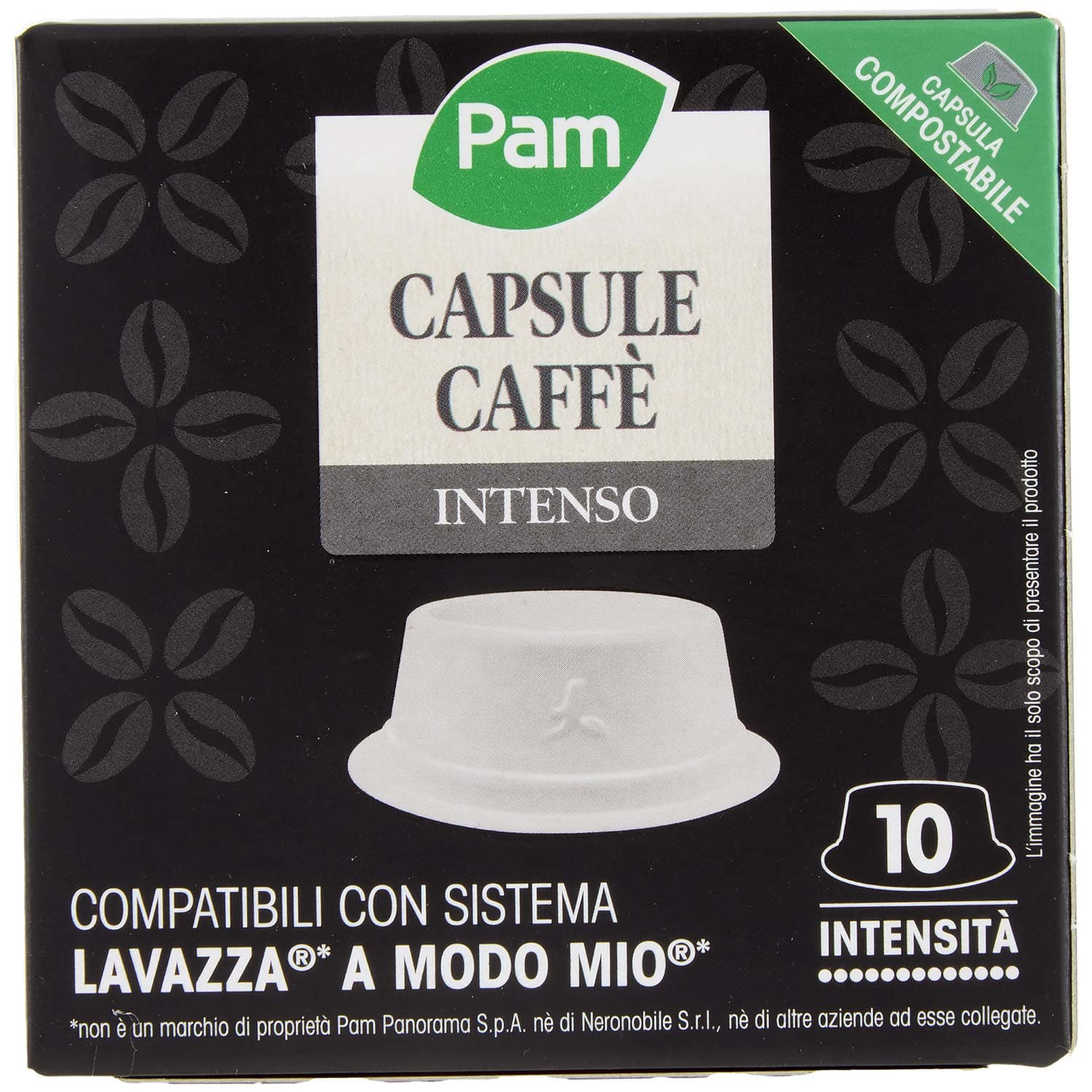 PAM Qualità per te Intenso 10 capsule Compatibili con sistema Lavazza* a Modo Mio* 70g (7g x 10) – immagine 5