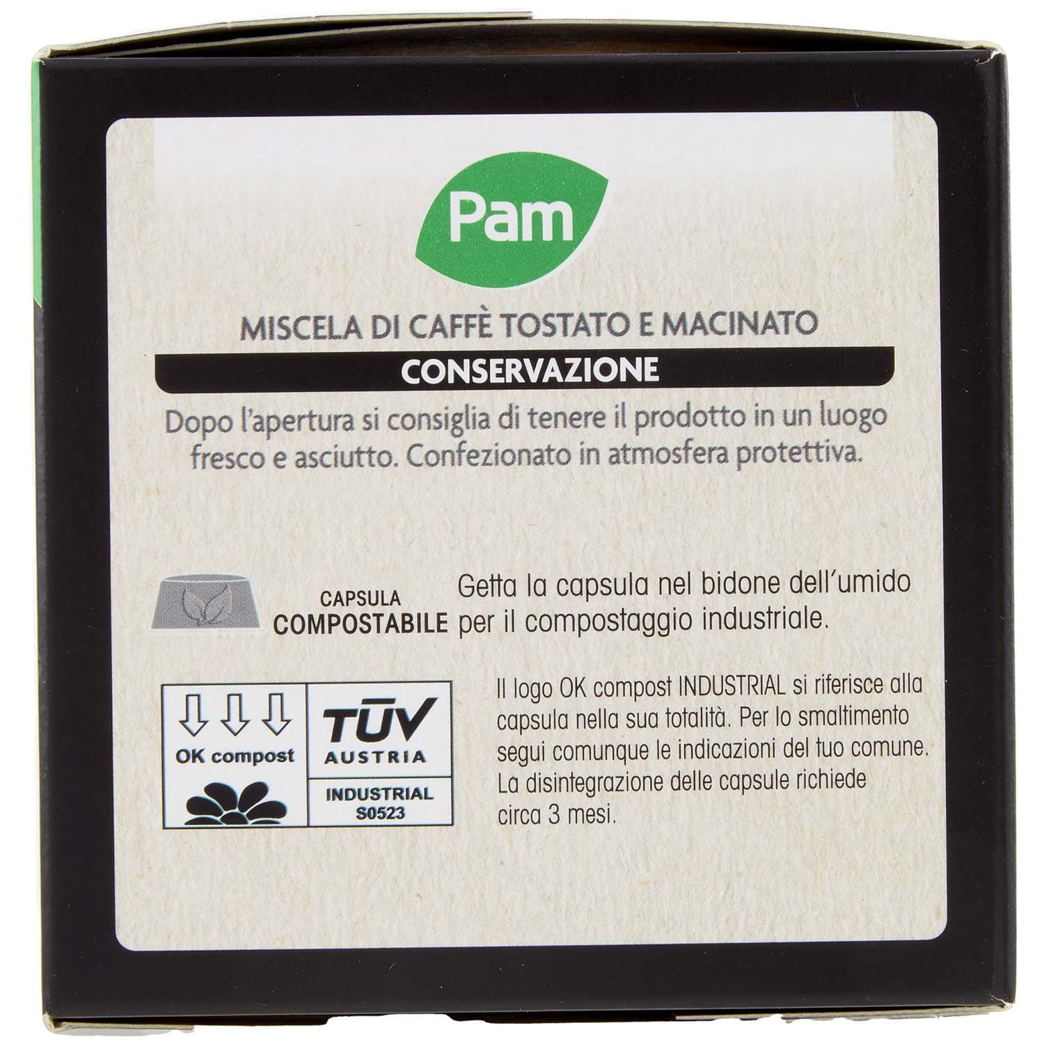 PAM Qualità per te Intenso 10 capsule Compatibili con sistema Lavazza* a Modo Mio* 70g (7g x 10) – immagine 6