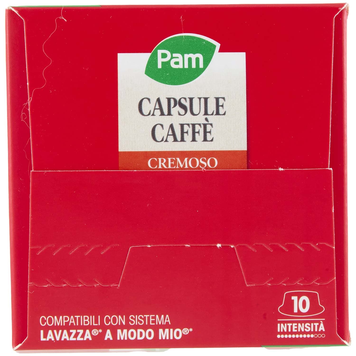 PAM Qualità per te Cremoso 10 capsule Compatibili con sistema Lavazza* a Modo Mio* 70g (7g x 10) – immagine 7