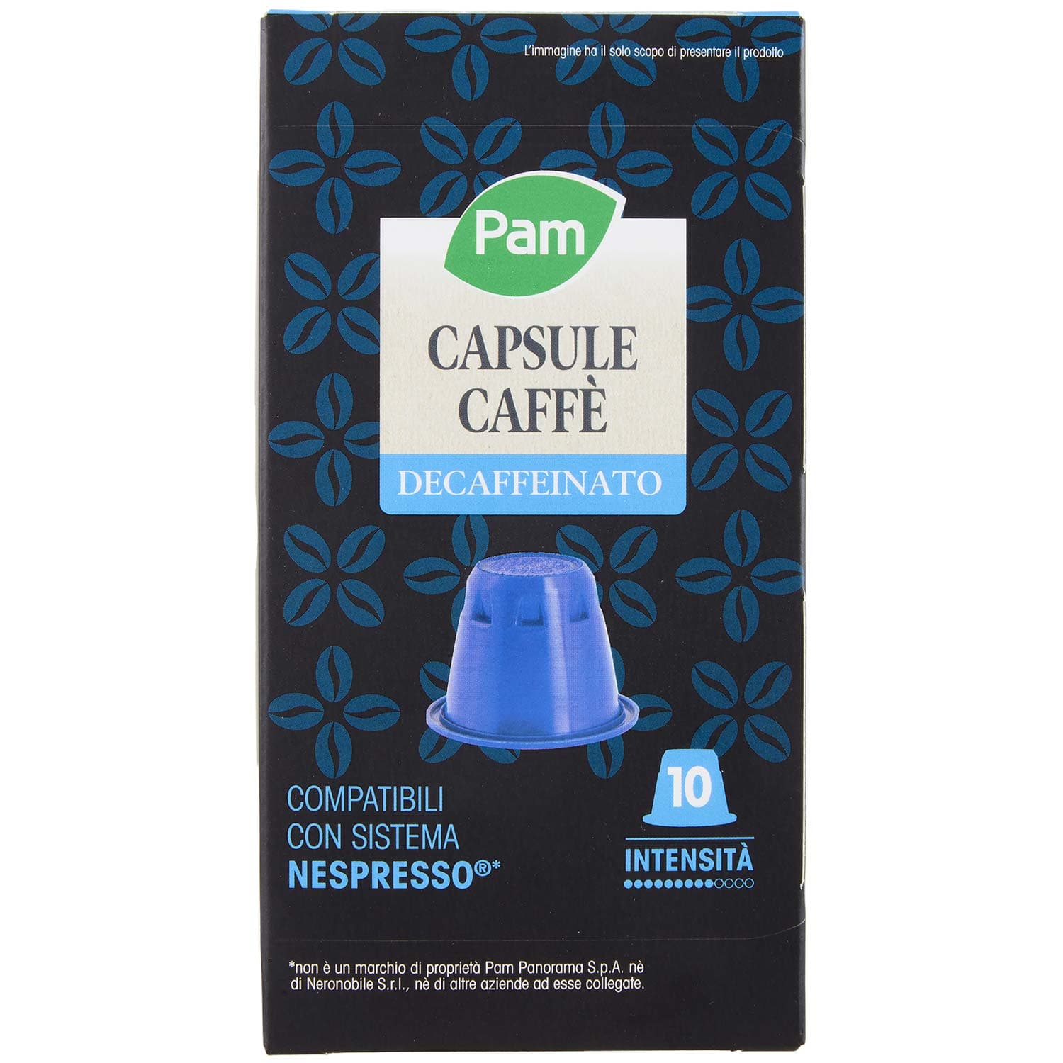 PAM Capsule Caffè Decaffeinato Compatibili Nespresso* 56g (10x5,6g) – immagine 3