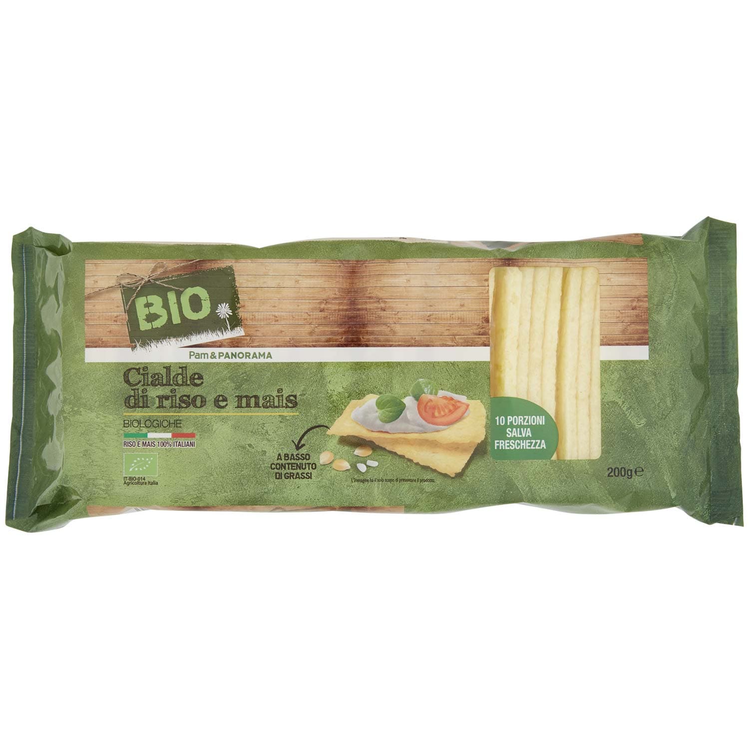 BIO Cialde di riso e mais Biologiche 200 g – immagine 3