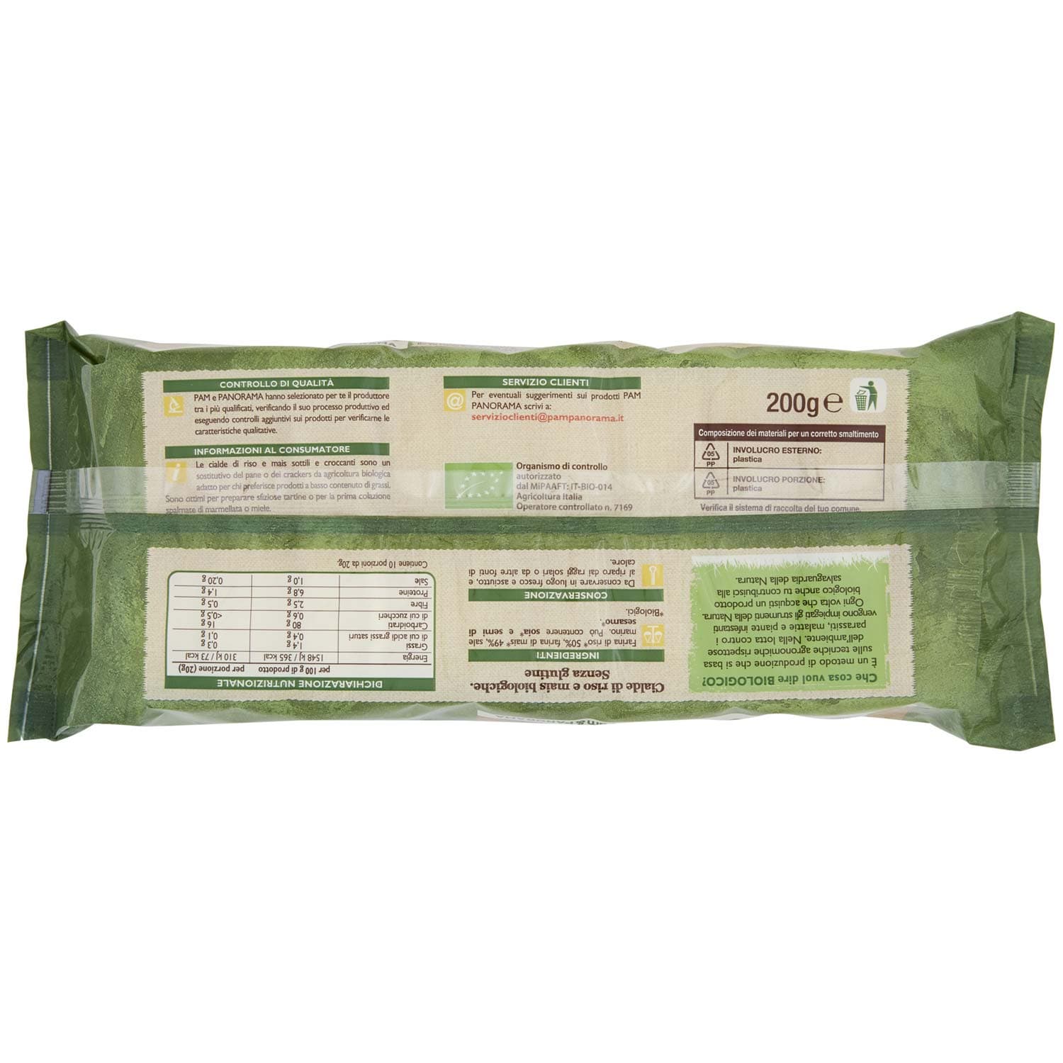 BIO Cialde di riso e mais Biologiche 200 g – immagine 5