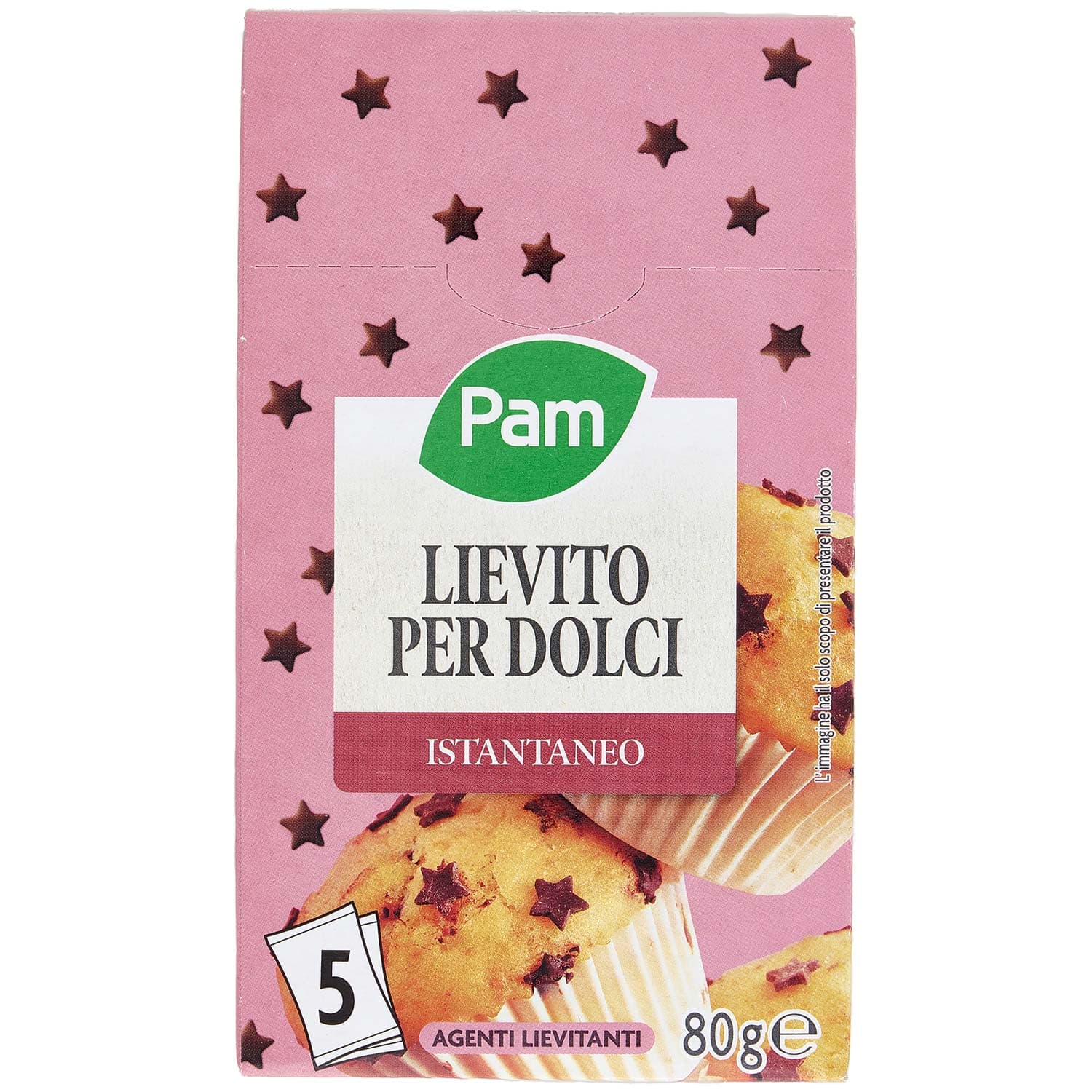 PAM Lievito per Dolci Istantaneo 5 x 16 g – immagine 3