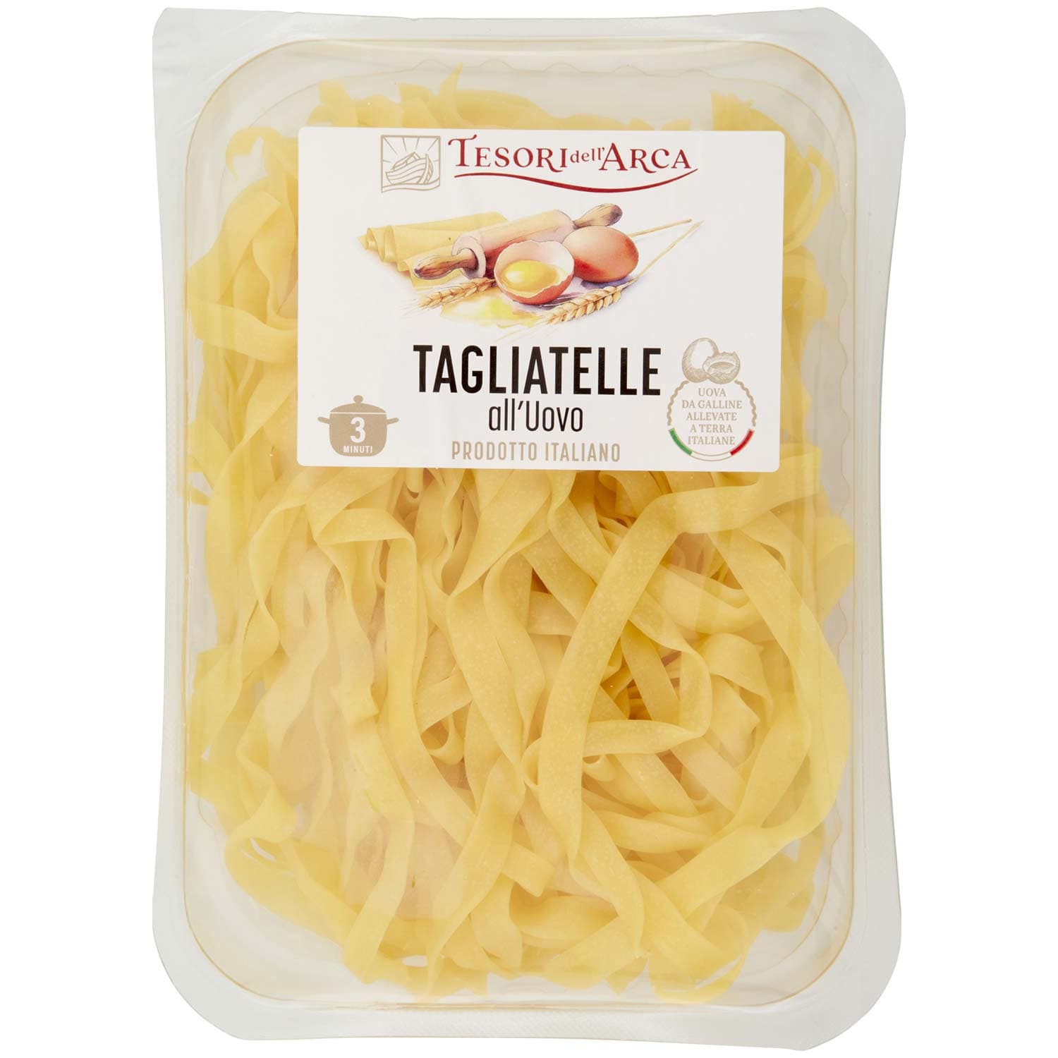 TESORI DELL'ARCA Tagliatelle all'Uovo 250 g – immagine 3