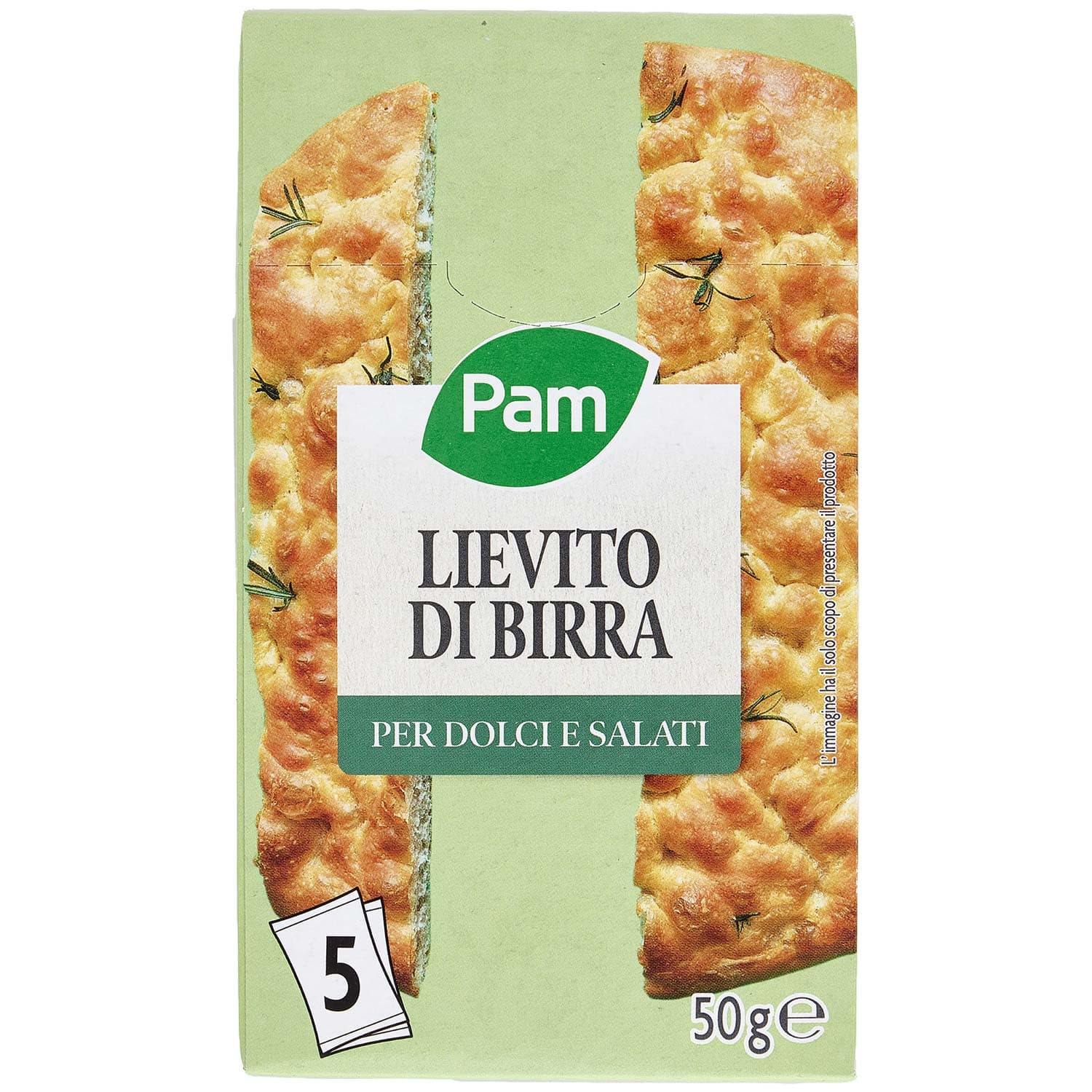 PAM Lievito di Birra per Dolci e Salati 5 x 10 g – immagine 3