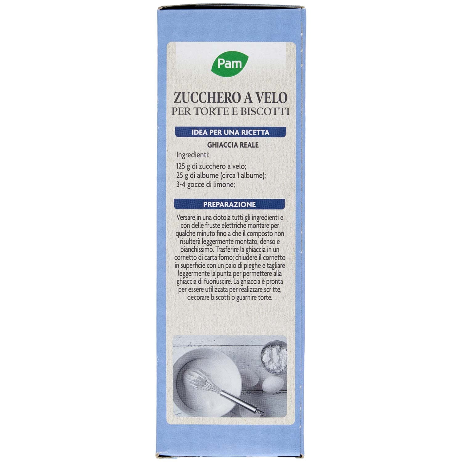 PAM Zucchero a Velo per Torte e Biscotti 125 g – immagine 6