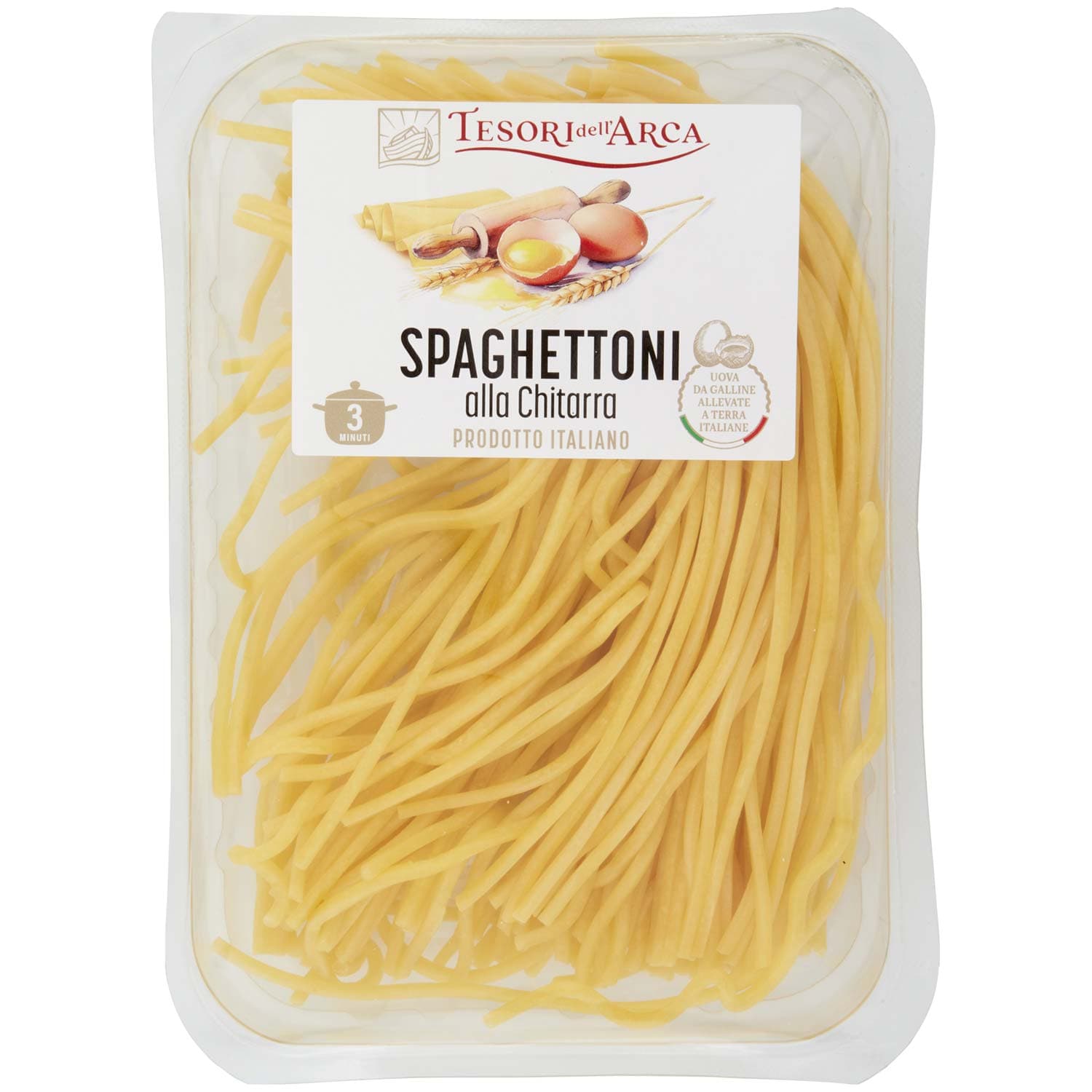 TESORI DELL'ARCA Spaghettoni alla Chitarra 250 g – immagine 3