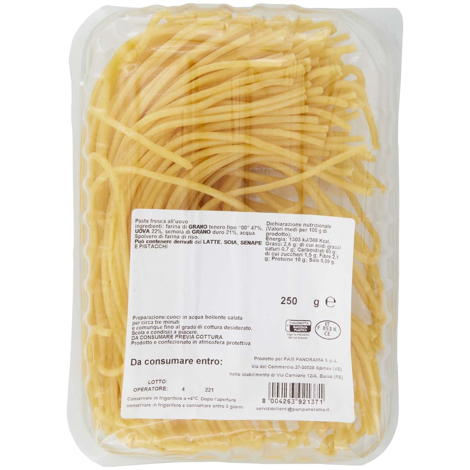 TESORI DELL'ARCA Spaghettoni alla Chitarra 250 g – immagine 5