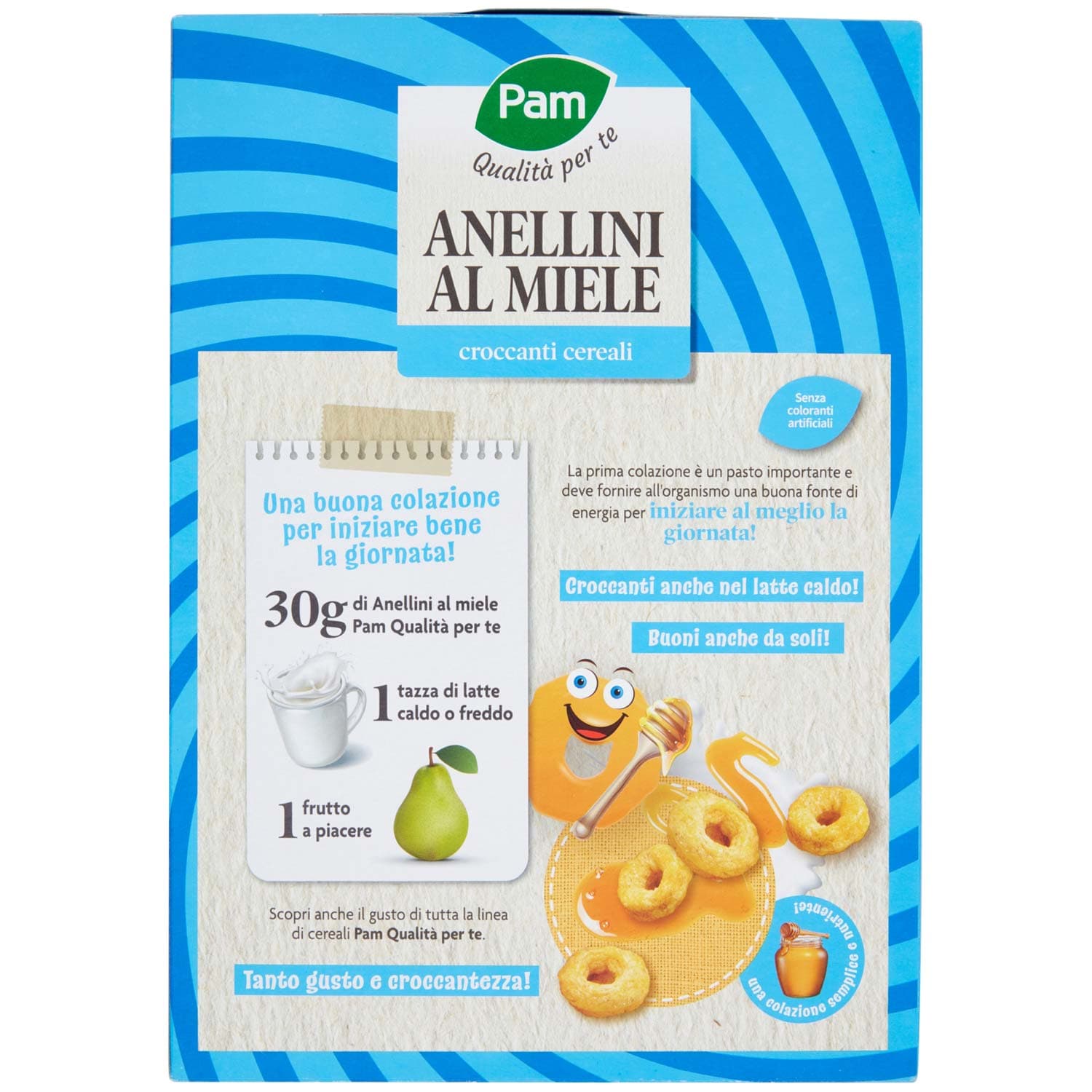 PAM PANORAMA Anellini di Cereali al Miele 375 g – immagine 5