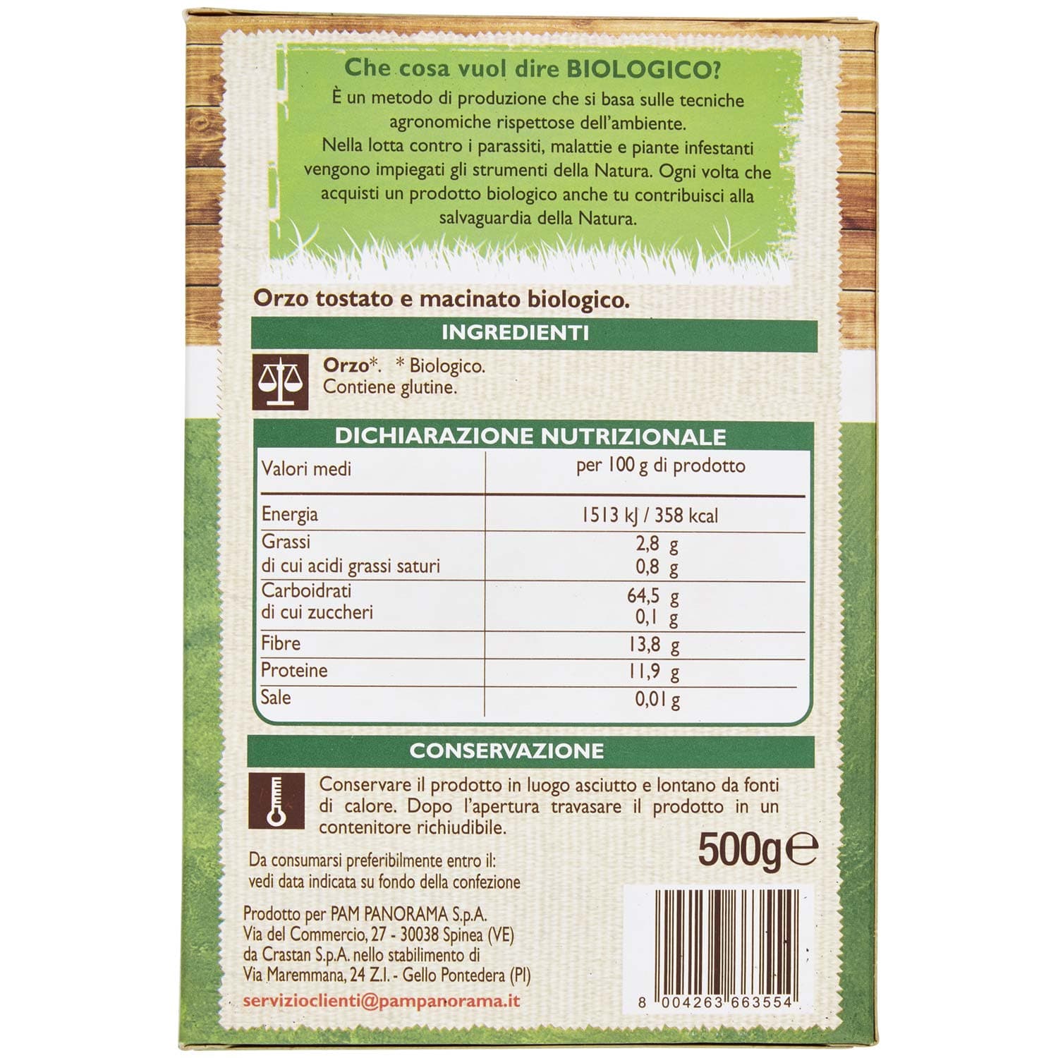 BIO Orzo tostato e macinato 500 g – immagine 5