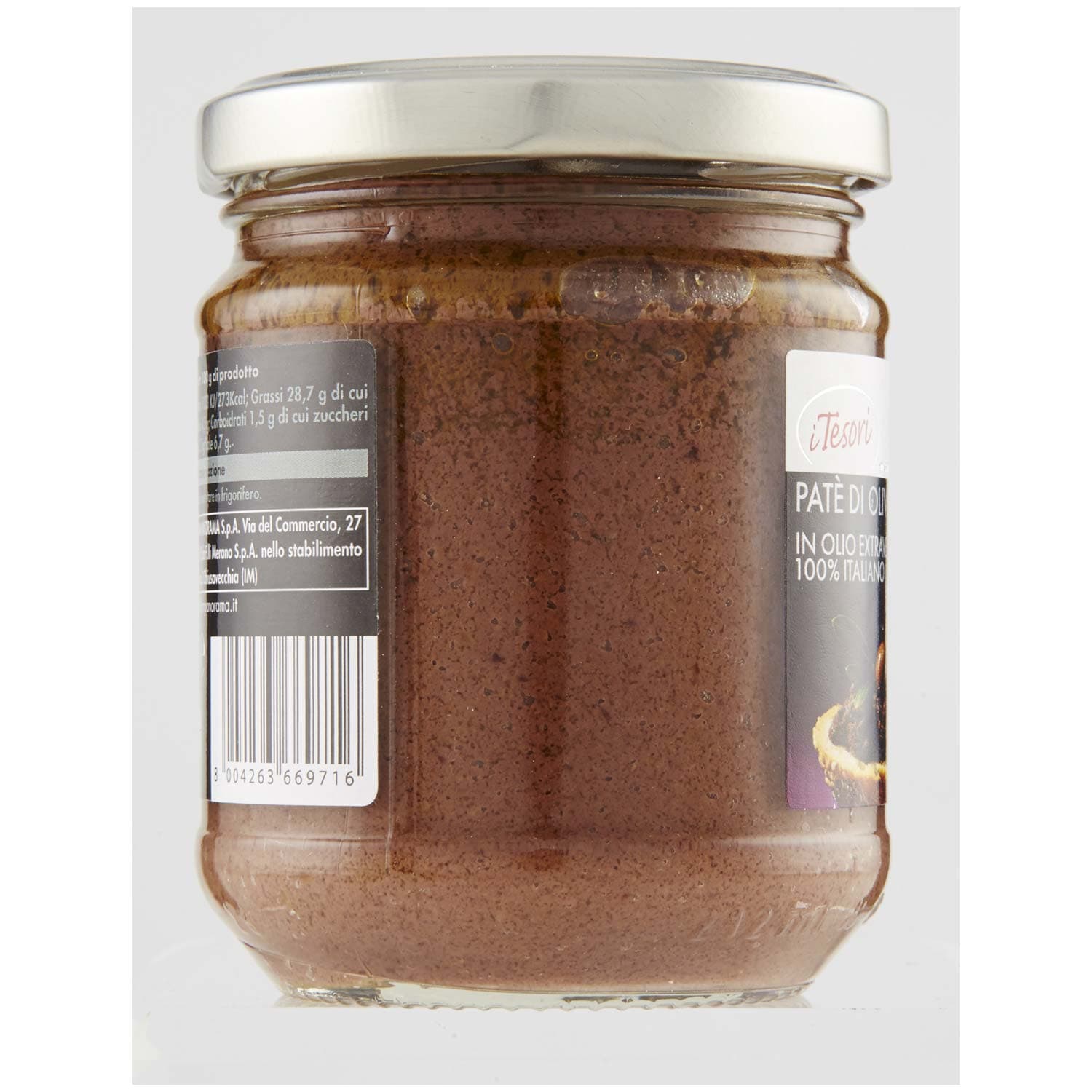 I TESORI Patè di Olive Taggiasche 180 g – immagine 4