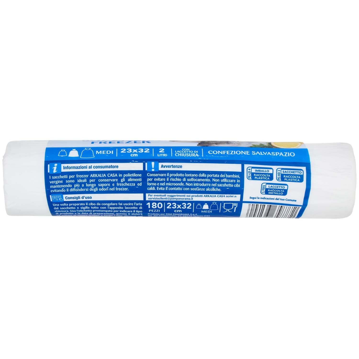 PAM PANORAMA Sacchetti Freezer 23x32 cm 180 pz – immagine 8