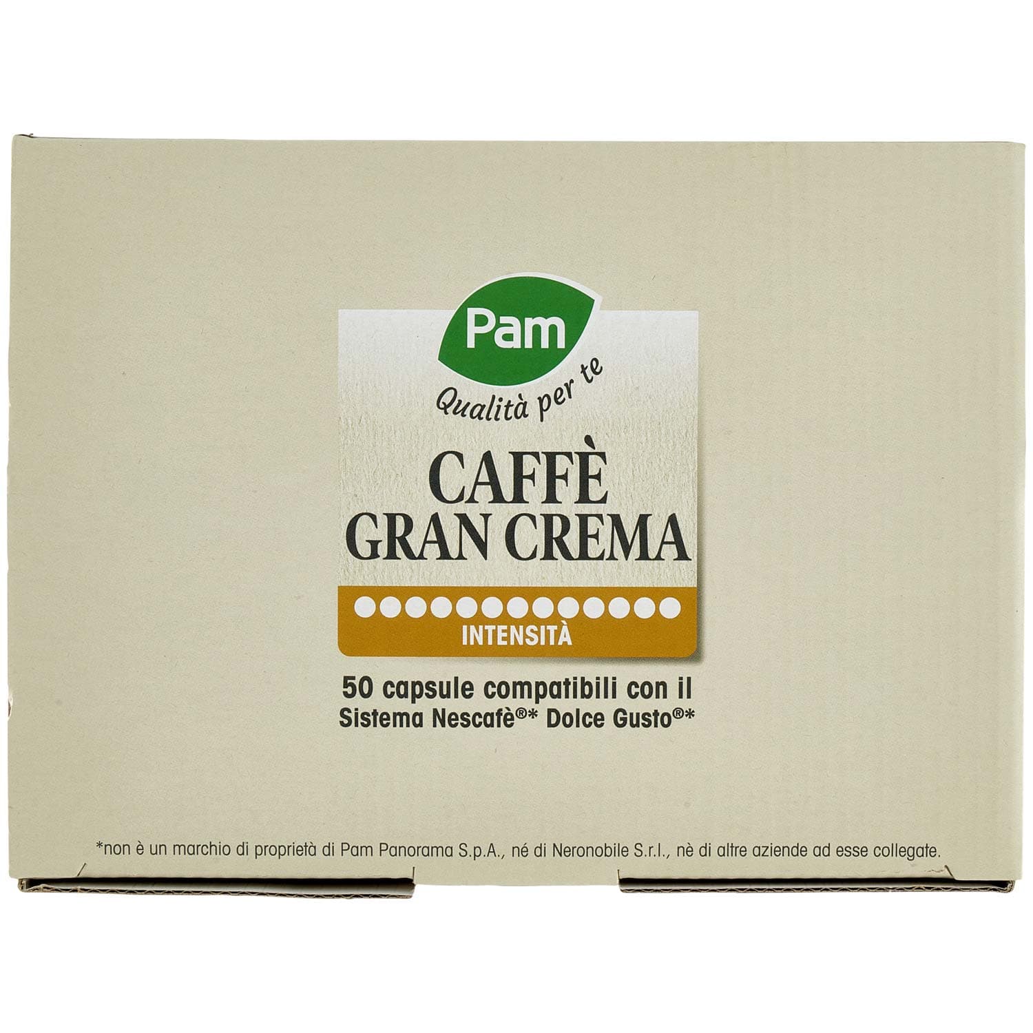 PAM Qualità per te Caffè Gran Aroma 50 capsule compatibili Nescafè* Dolce Gusto* 350g (50x7g) – immagine 7