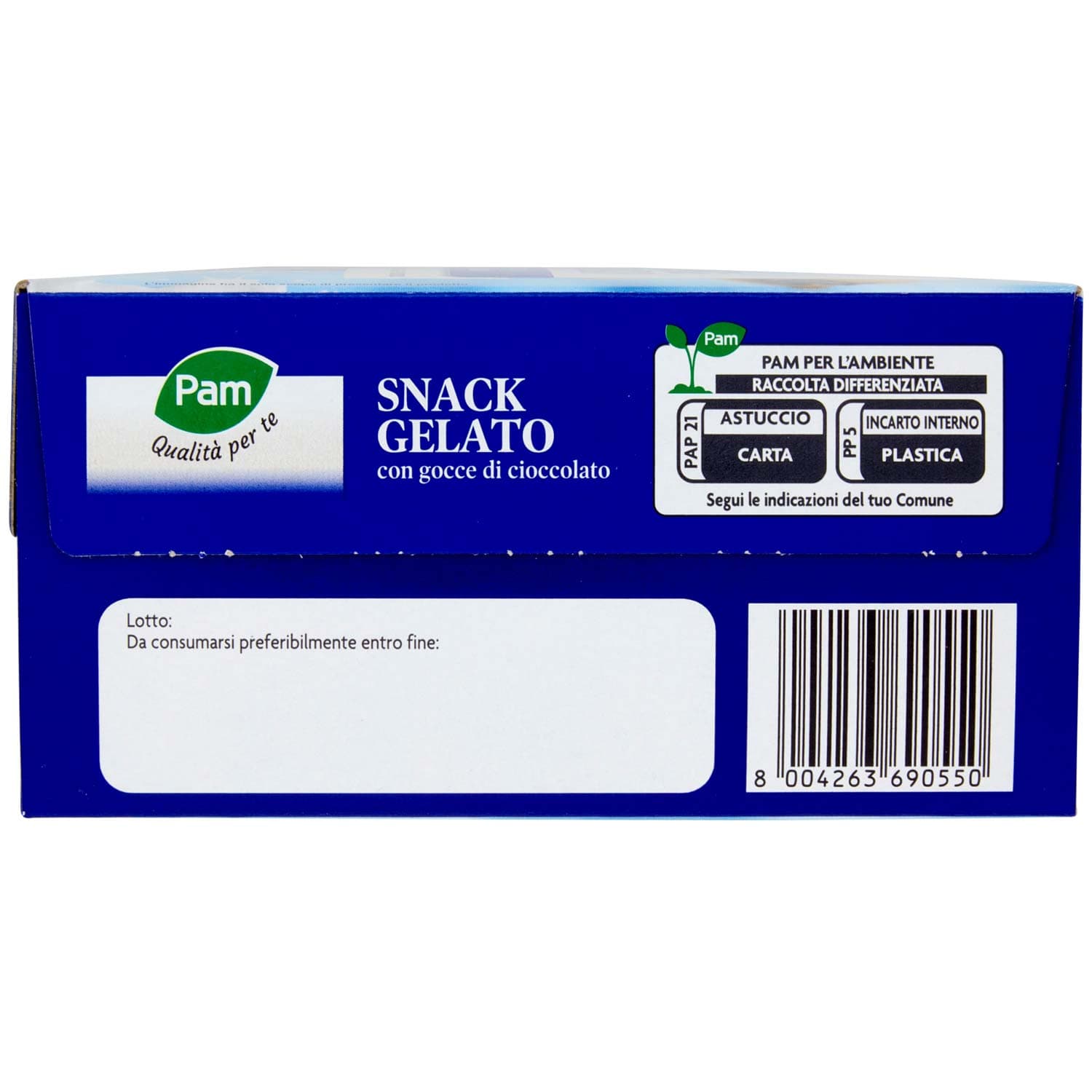 PAM PANORAMA Snack Gelato con gocce di cioccolato 6 x 48 g – immagine 6