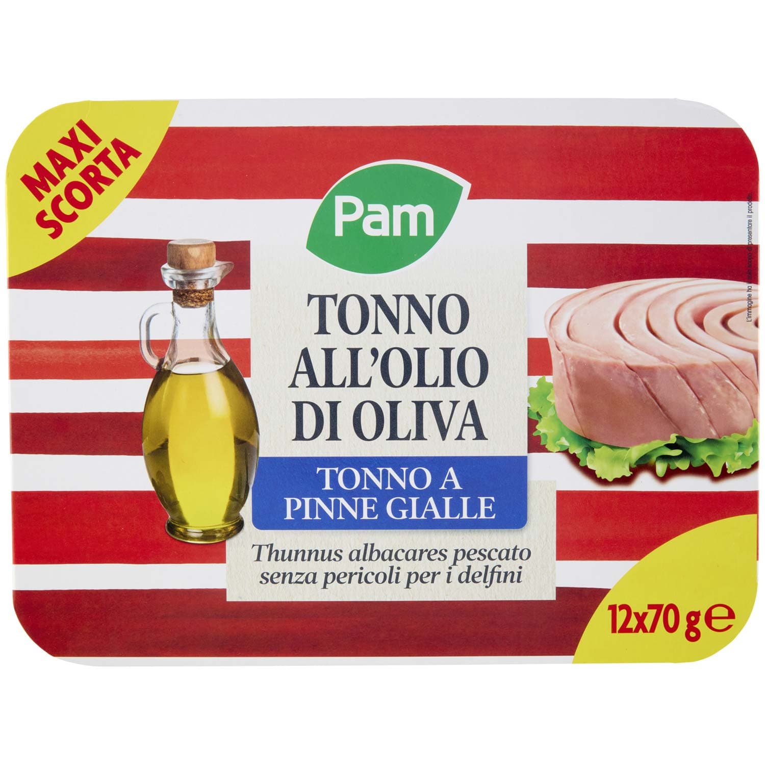 PAM Tonno all'Olio di Oliva 12 x 70 g – immagine 3