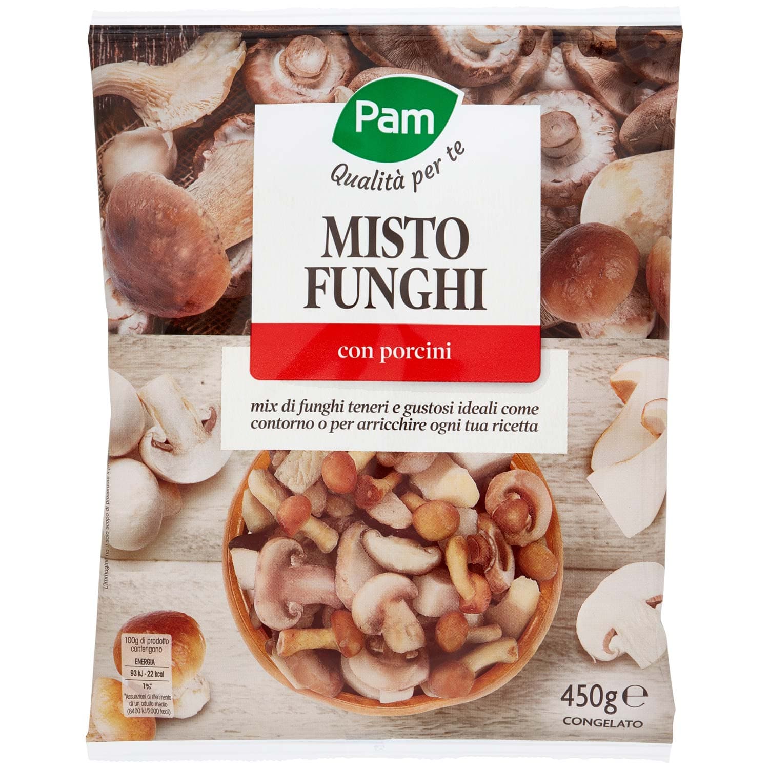 PAM Qualità per te Misto Funghi Congelato 450 g – immagine 3