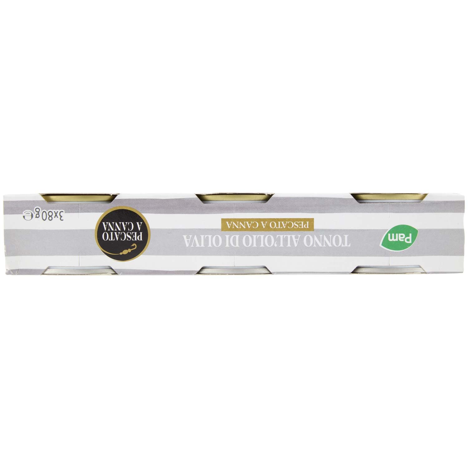 PAM Tonno all'Olio di Oliva Pescato a Canna 3 x 80 g – immagine 7