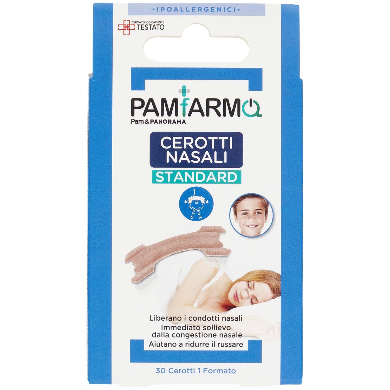 PAMFARMA Cerotti Nasali Standard 1 Formato 30 pz – immagine 3