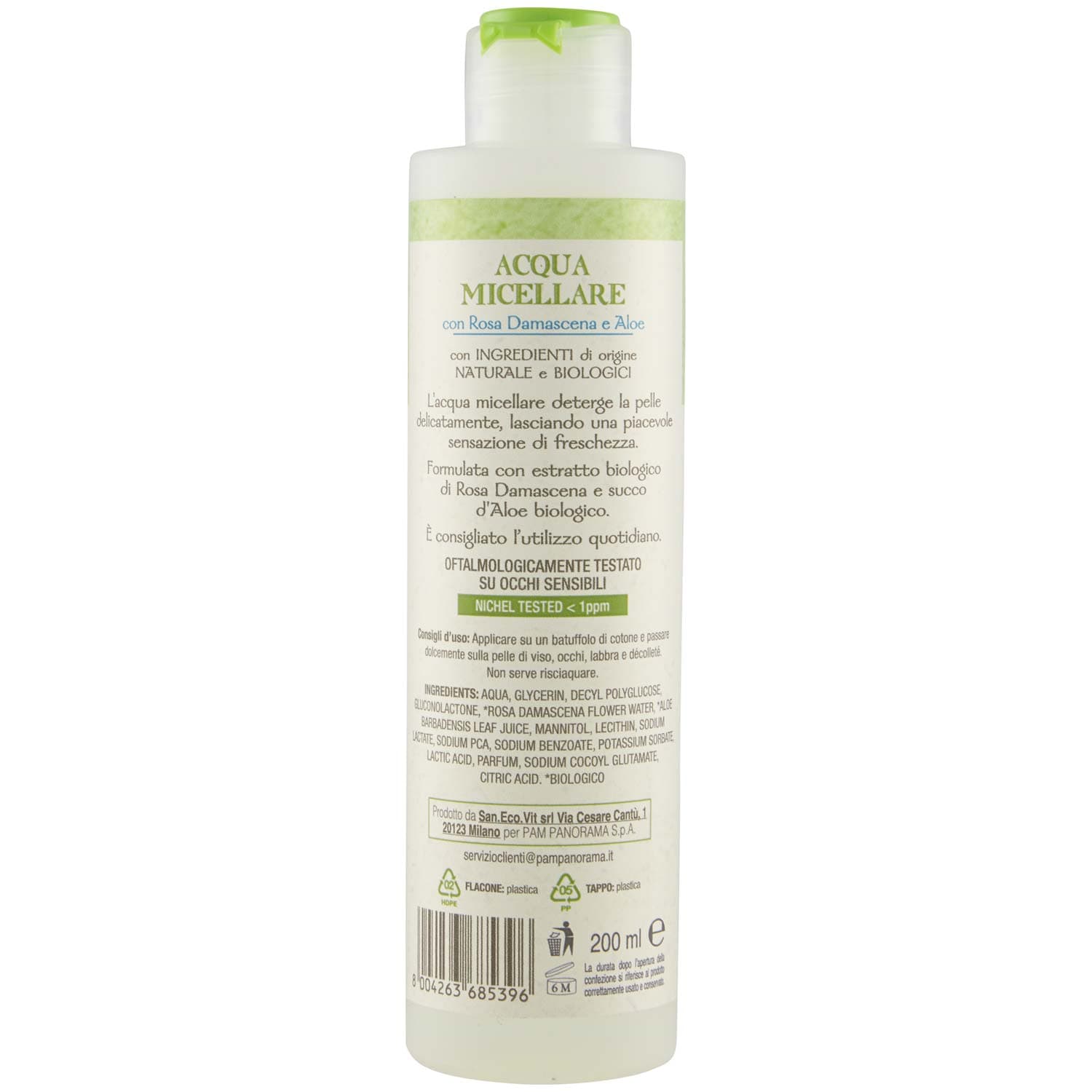 ARKALIA BIO Acqua Micellare con Rosa Damascena e Aloe 200 ml – immagine 5