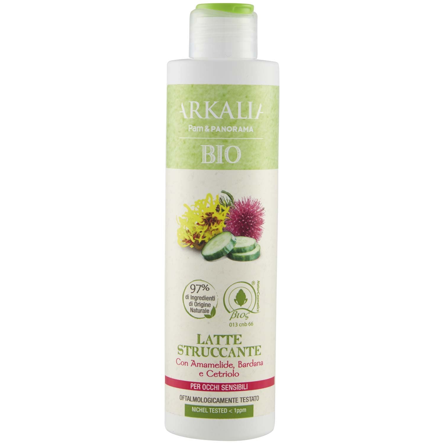 ARKALIA BIO Latte Struccante con Amamelide, Bardana e Cetriolo 200 ml – immagine 3