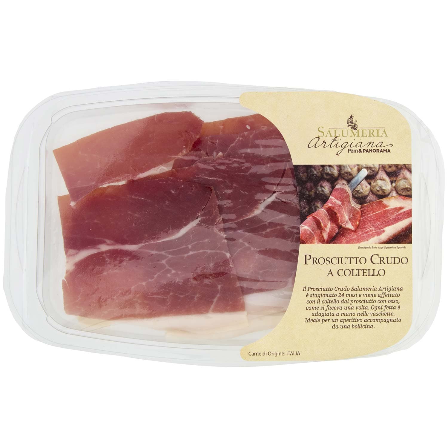 SALUMERIA ARTIGIANA Prosciutto Crudo a Coltello 80 g – immagine 3