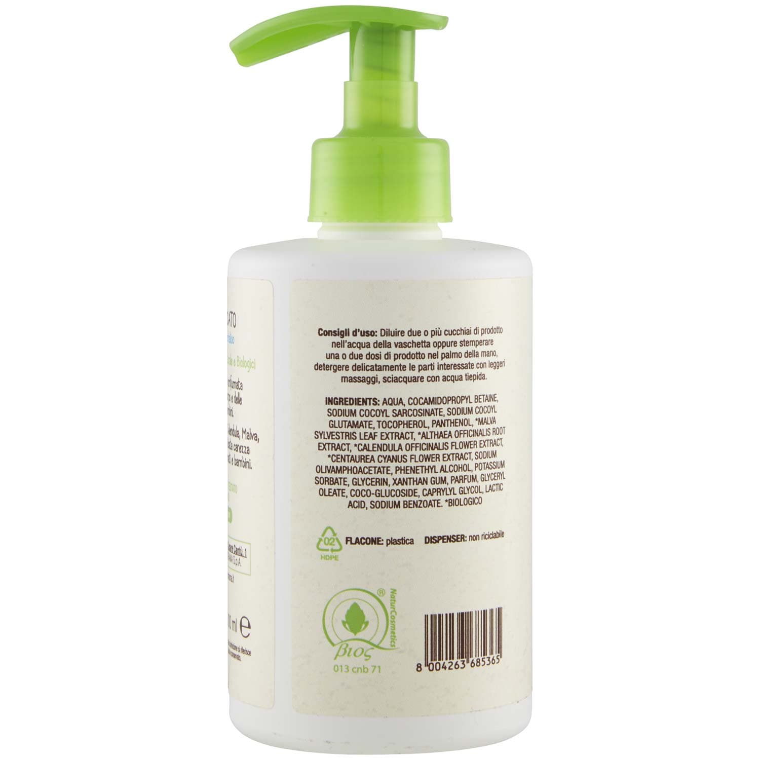 ARKALIA BIO BABY Sapone Delicato con Calendula e Fiordaliso 300 ml – immagine 5