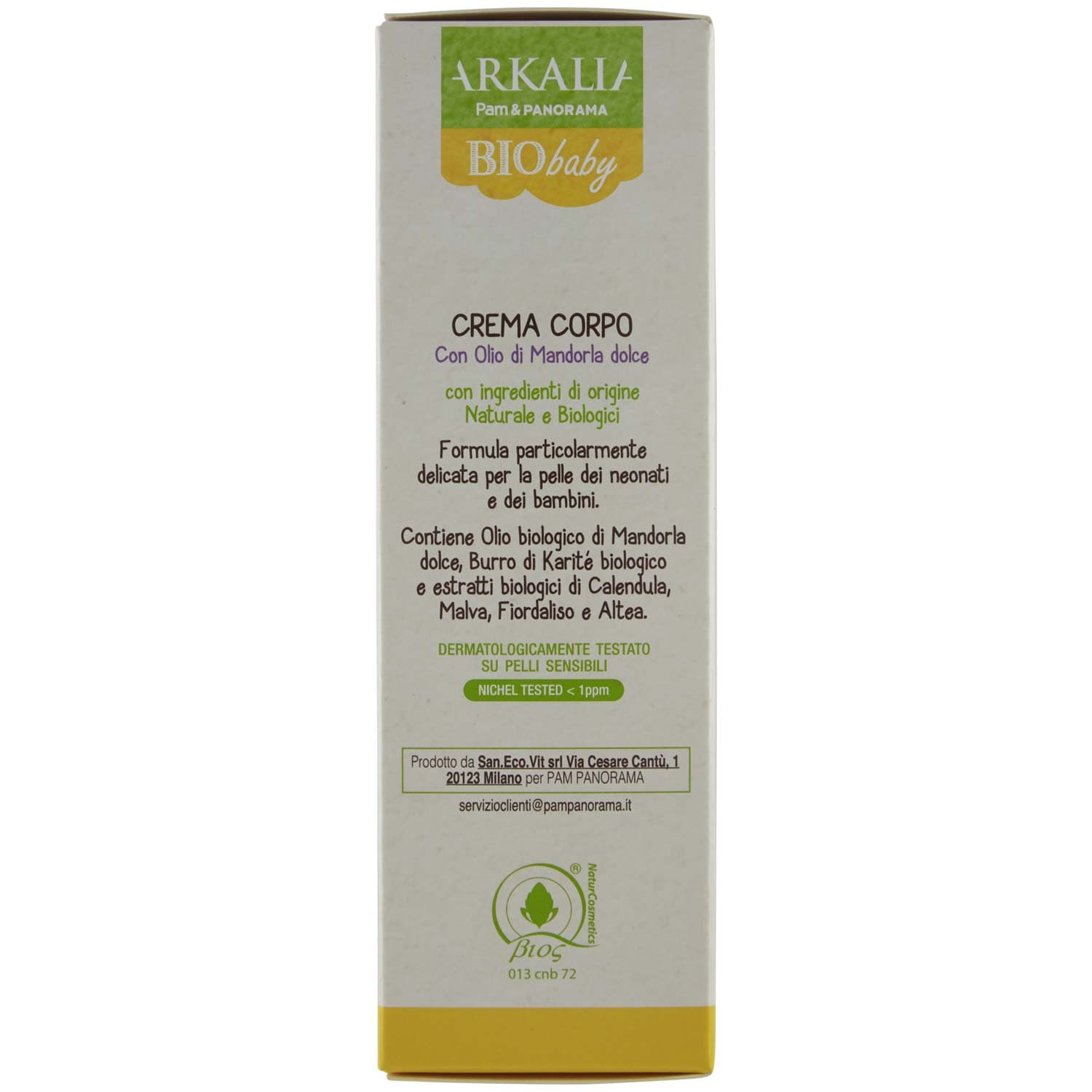 ARKALIA BIO BABY Crema Corpo con Olio di Mandorla dolce 150 ml – immagine 4