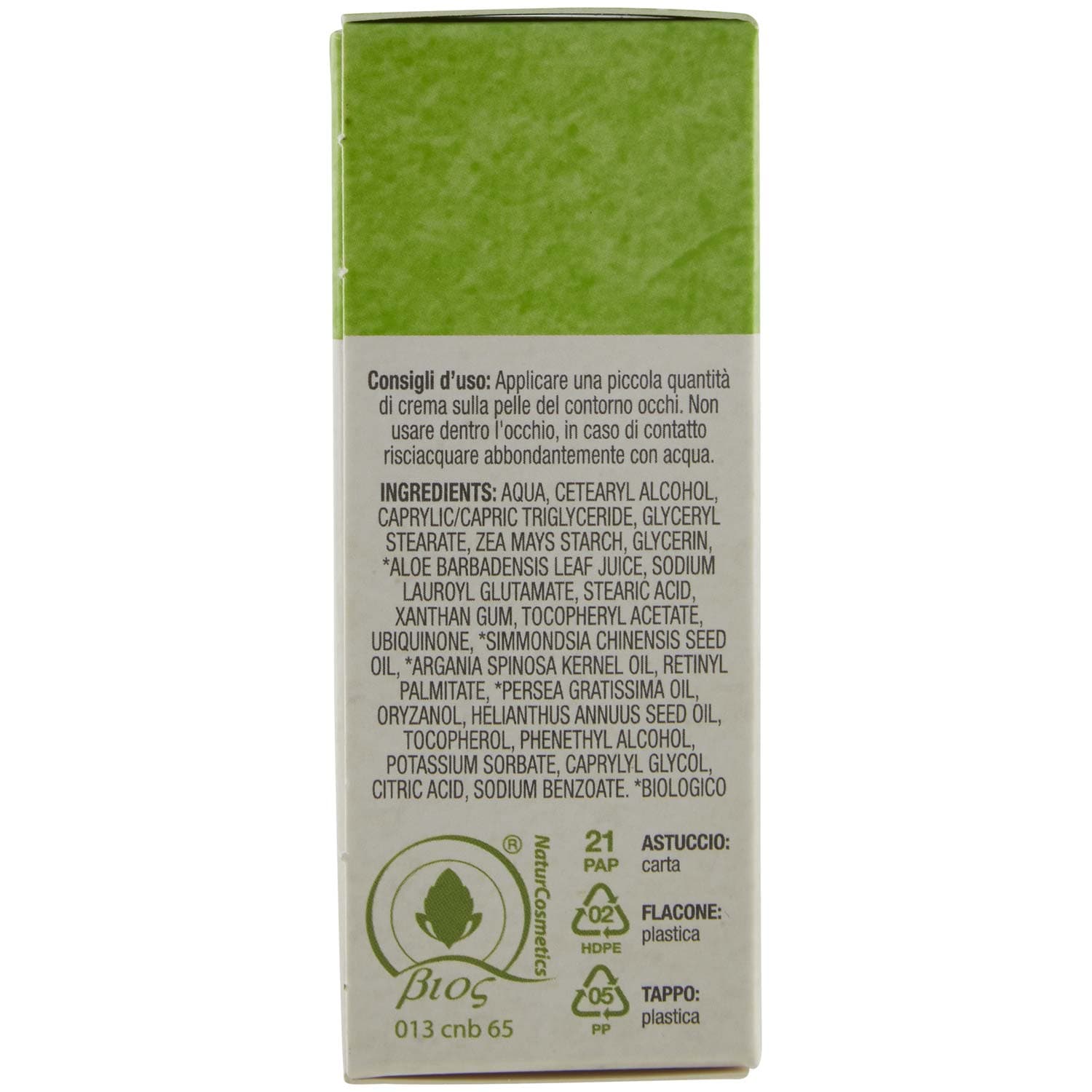 ARKALIA BIO Contorno Occhi con oli di Jojoba e Avocado 15 ml – immagine 4