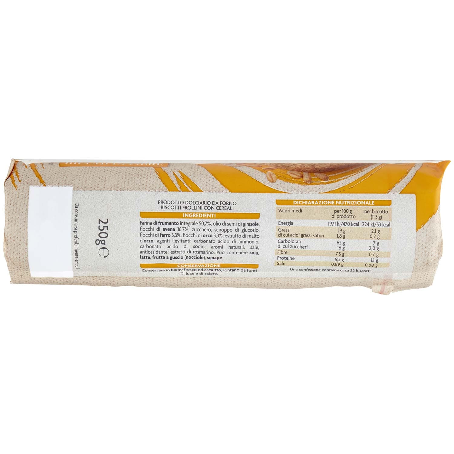 PAM Qualità per te Frollini con Cereali 250 g – immagine 8