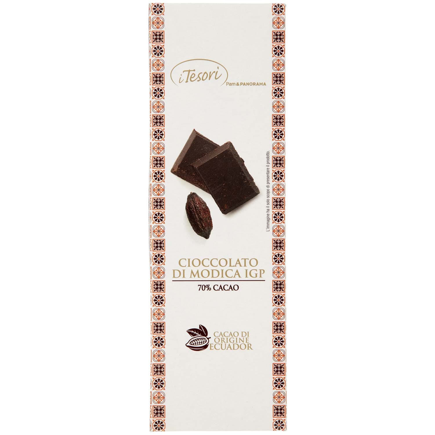 I TESORI Cioccolato di Modica IGP 70% Cacao 80 g – immagine 3