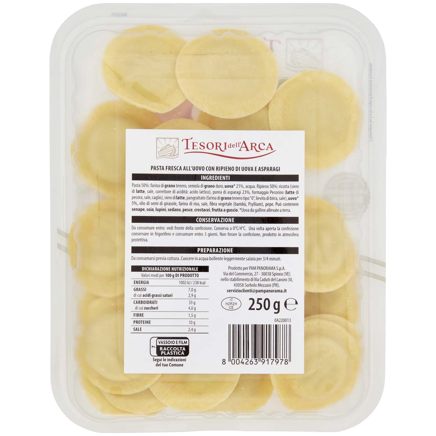 TESORI DELL'ARCA Girasoli Asparagi e Uova 250g – immagine 5