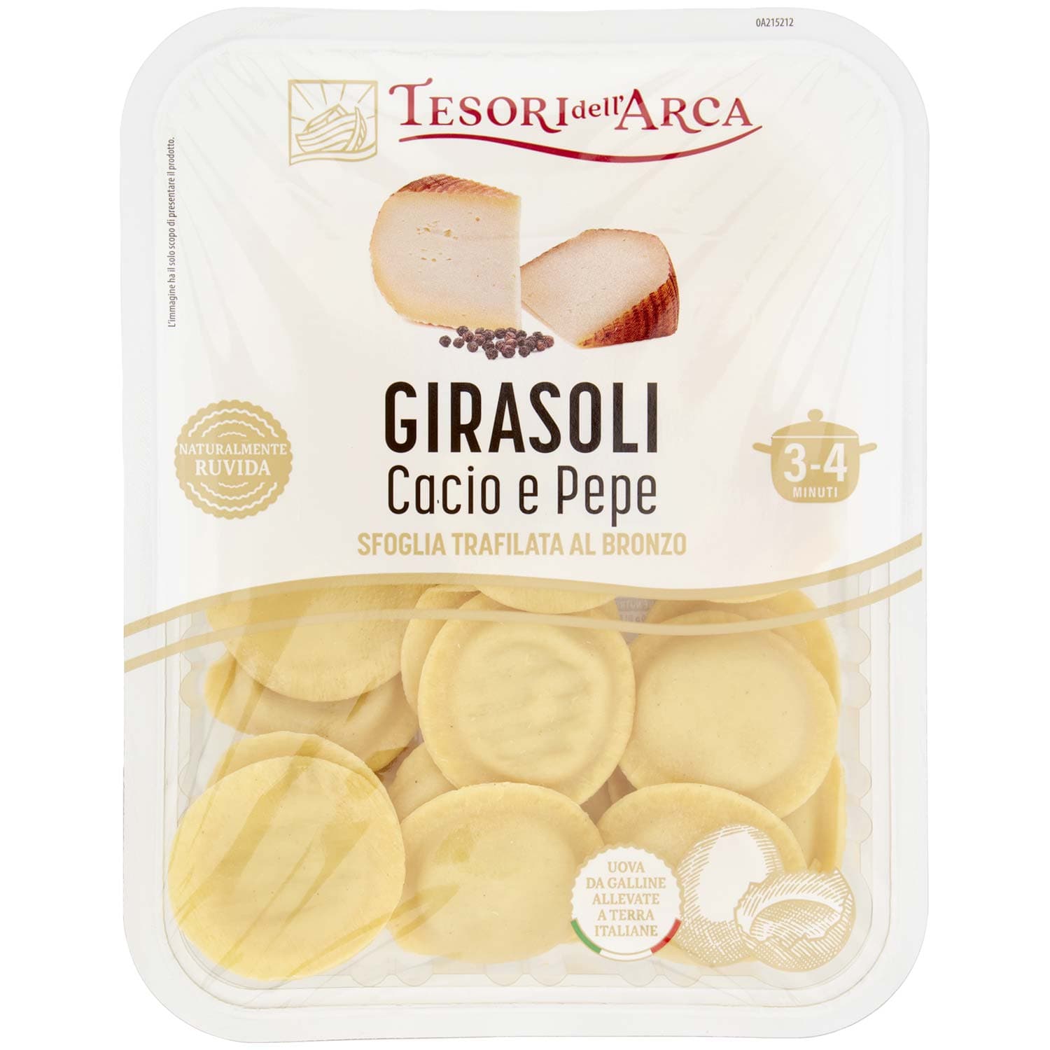 TESORI DELL?ARCA Girasoli Cacio e Pepe 250 g – immagine 3
