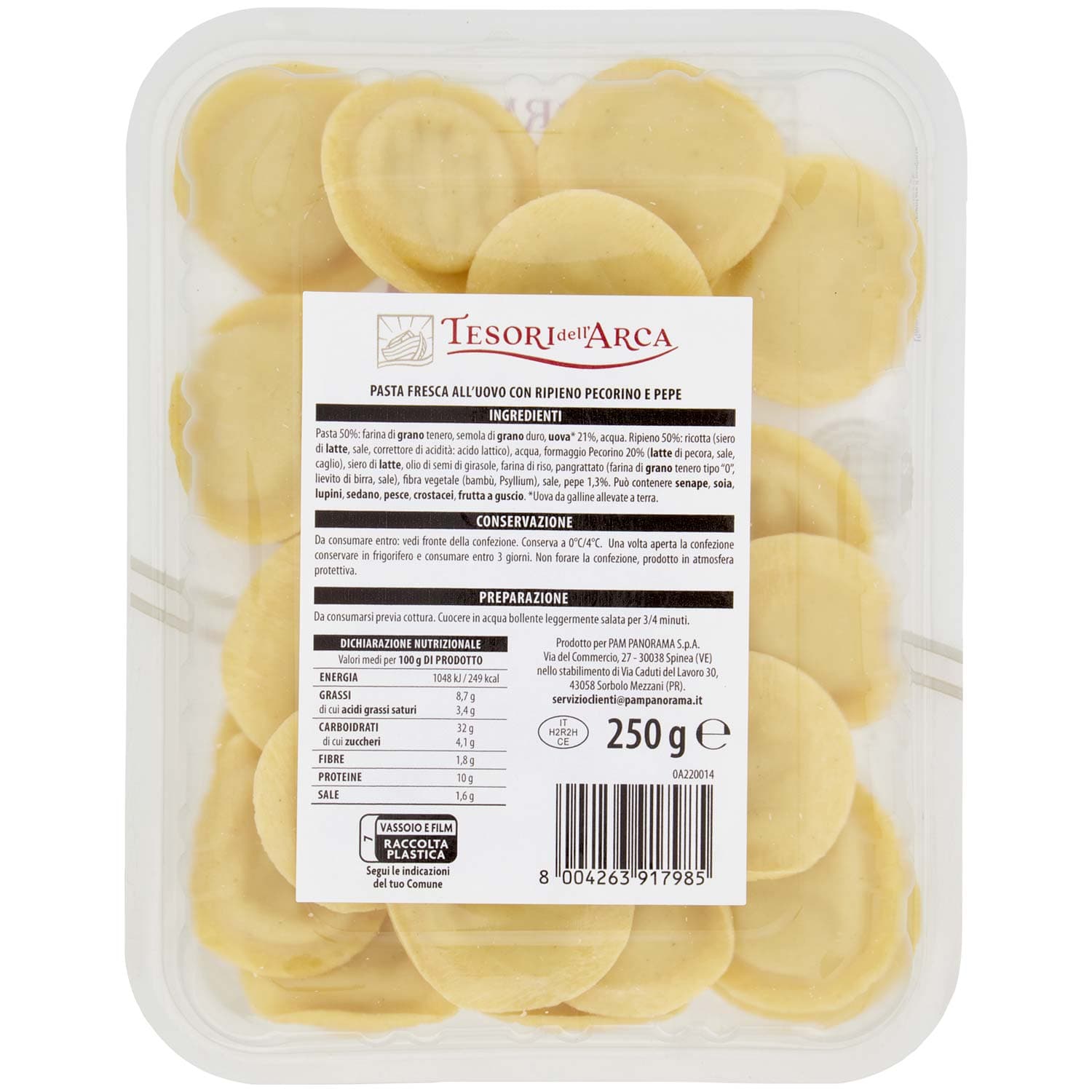 TESORI DELL?ARCA Girasoli Cacio e Pepe 250 g – immagine 5