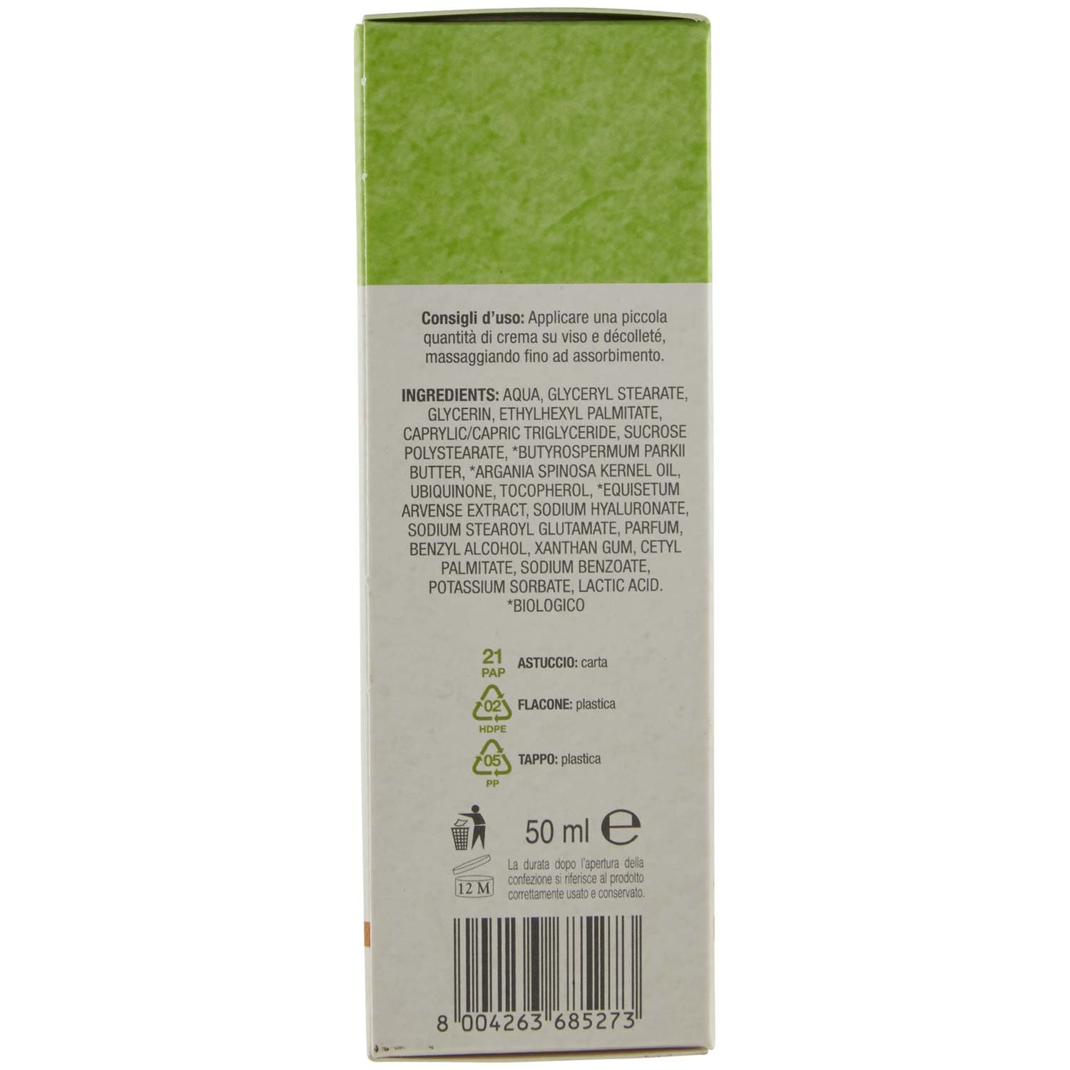ARKALIA BIO Crema Antietà con Olio di Argan 50 ml – immagine 4