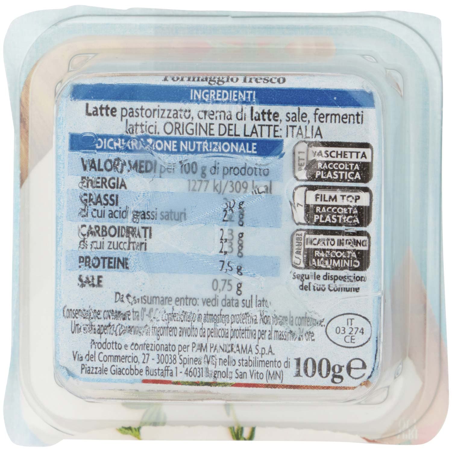 PAM Qualità per te Robiola 100 g – immagine 5
