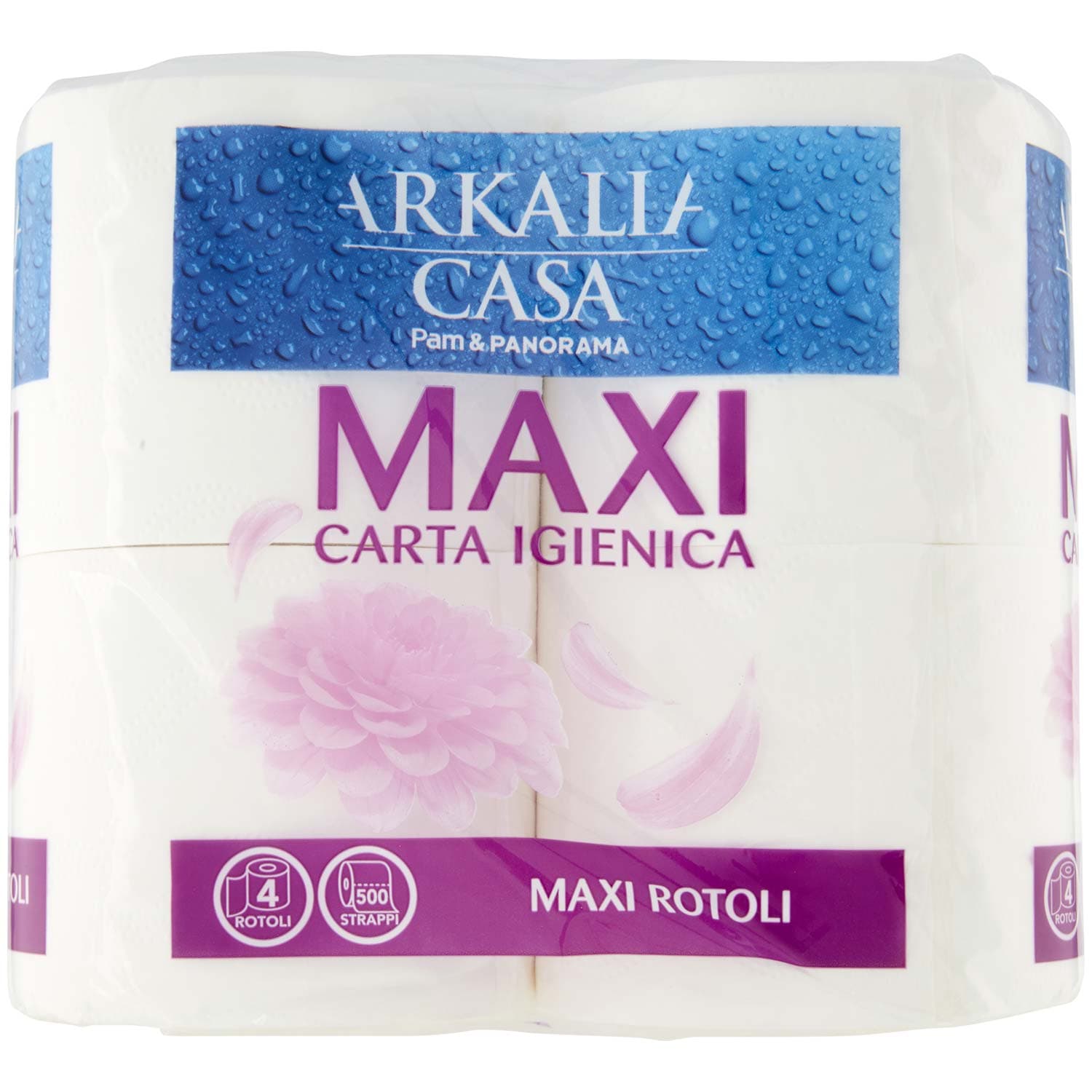 PAM PANORAMA Carta Igienica 2 veli 4 maxi rotoli – immagine 3