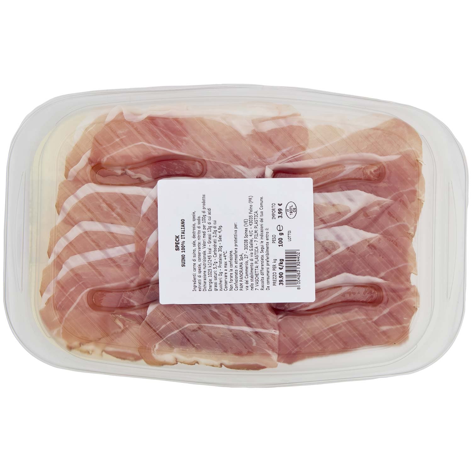 SALUMERIA ARTIGIANA Speck Italiano 100 g – immagine 5