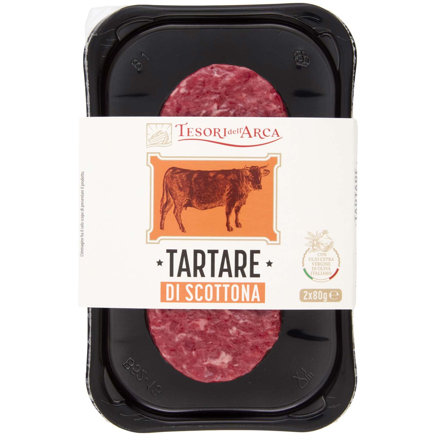 TESORI DELL'ARCA Tartare di Scottona 2 x 80 g – immagine 3