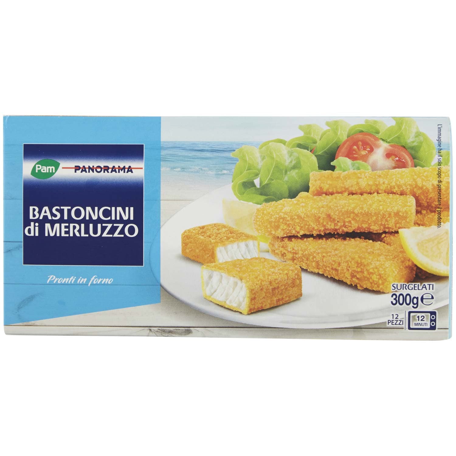 PAM PANORAMA Bastoncini di Merluzzo Surgelati 300 g – immagine 3