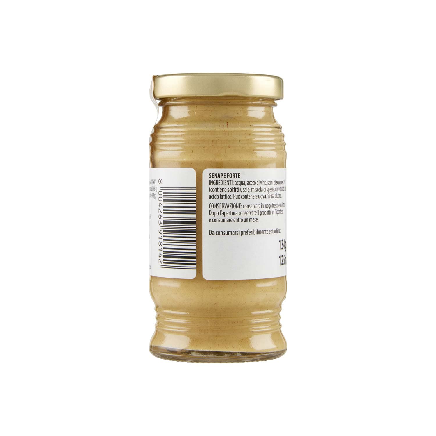 TESORI DELL'ARCA Senape Media Senape Forte tipo Dijon 134 g – immagine 5