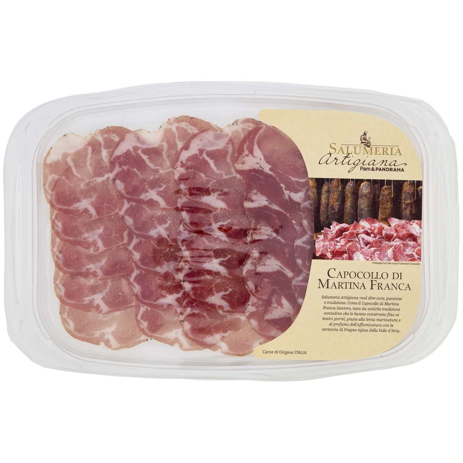 SALUMERIA ARTIGIANA Capocollo di Martina Franca 80 g – immagine 3