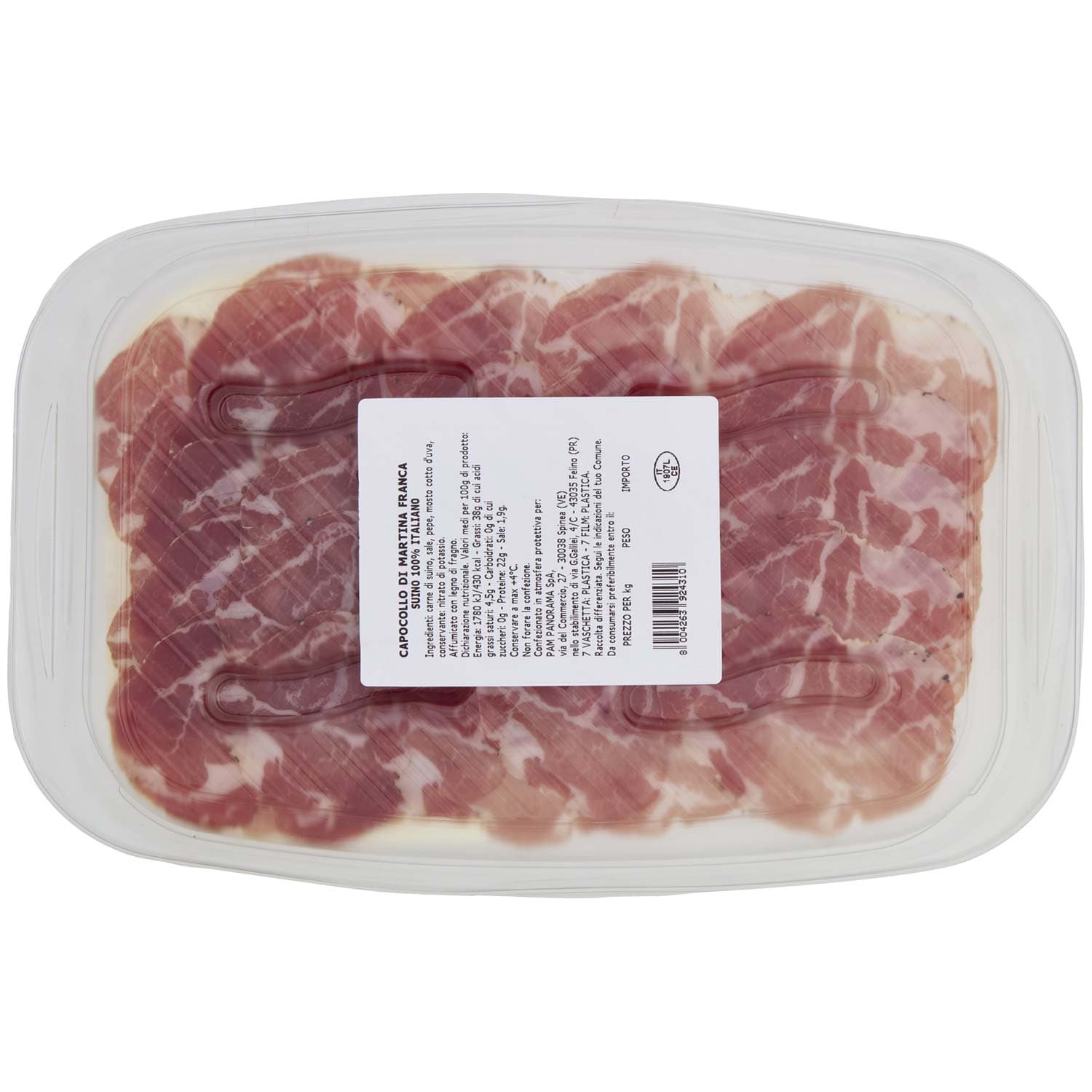 SALUMERIA ARTIGIANA Capocollo di Martina Franca 80 g – immagine 5