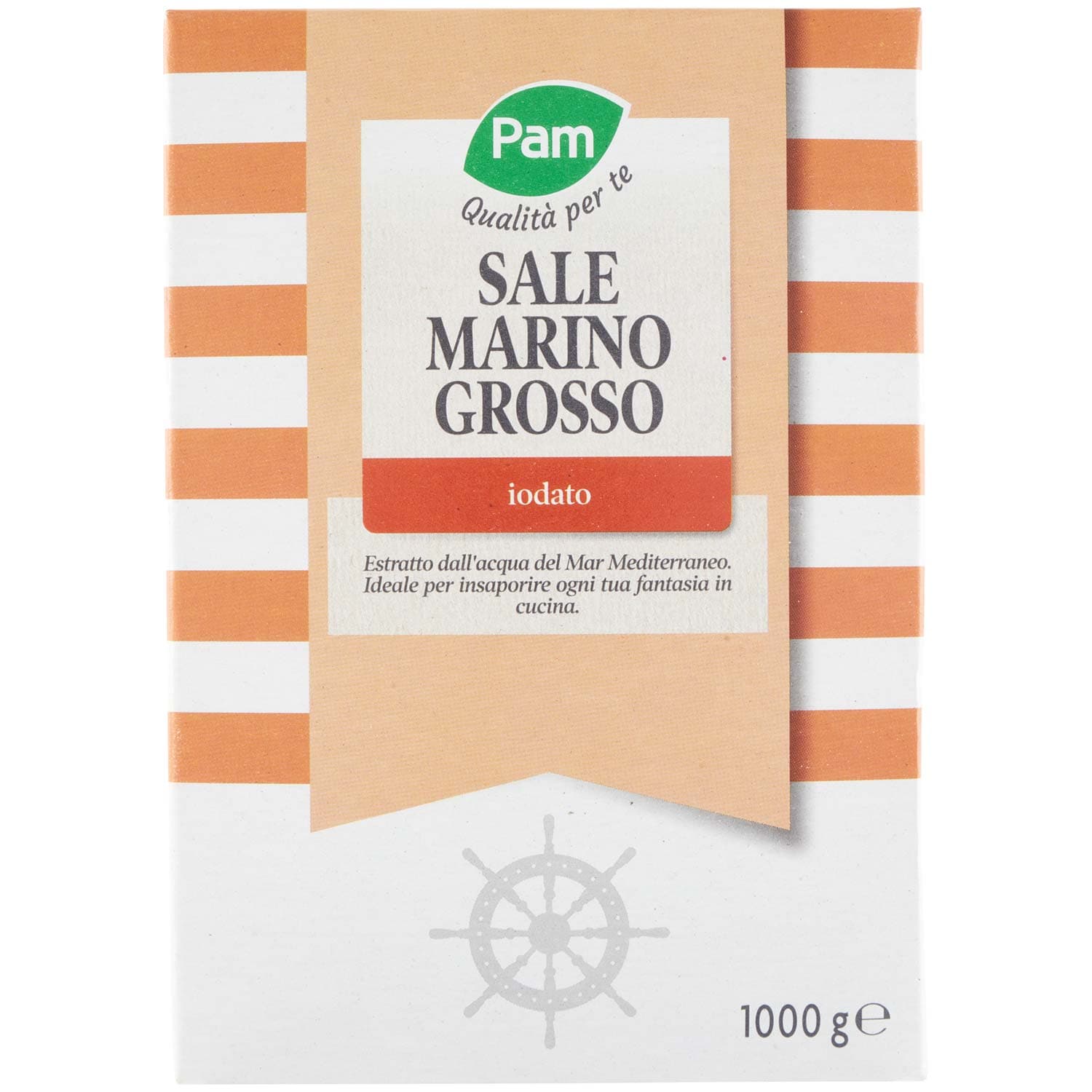 PAM Qualità per te Sale Marino Grosso iodato 1000g – immagine 3