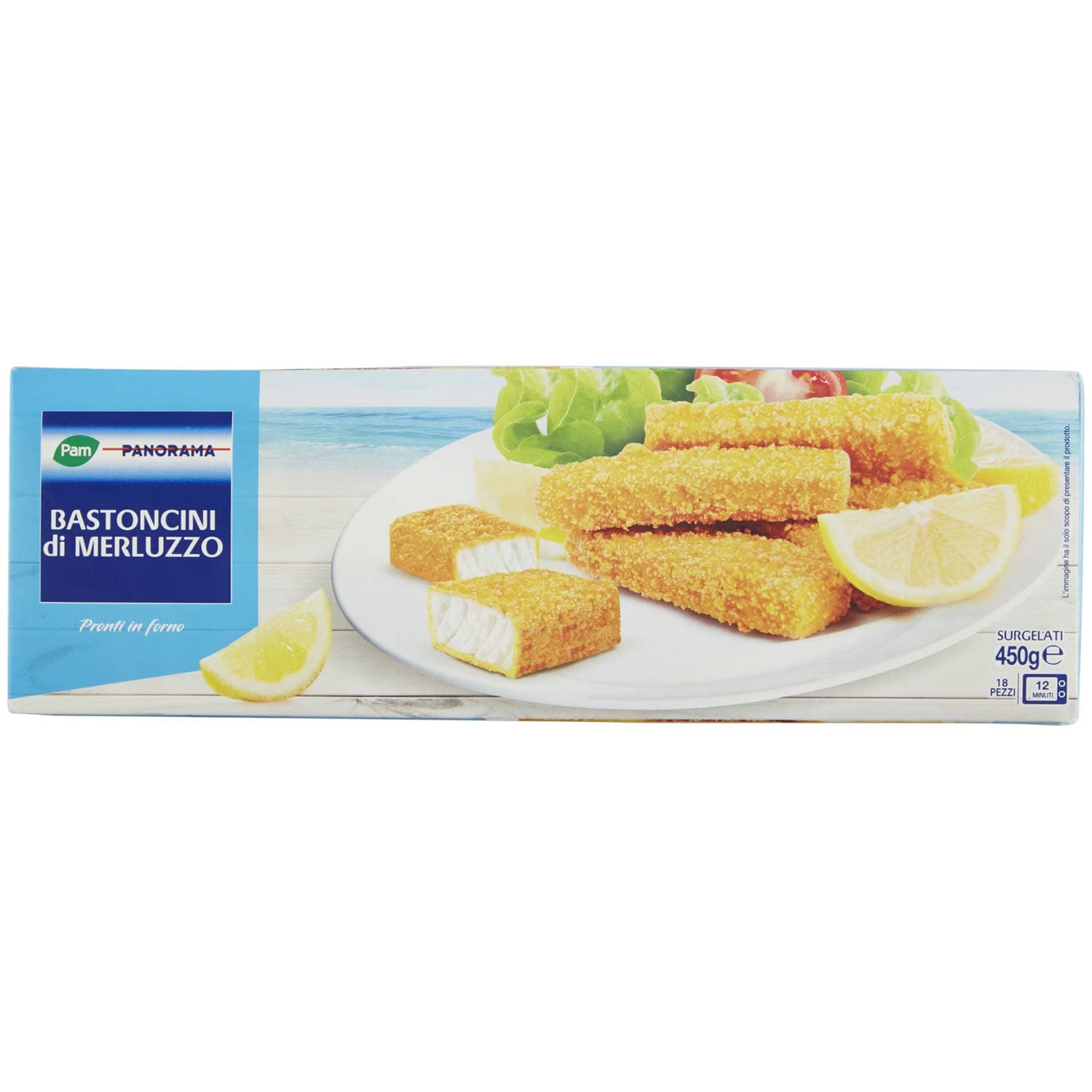 PAM PANORAMA Bastoncini di Merluzzo Surgelati 450 g – immagine 3