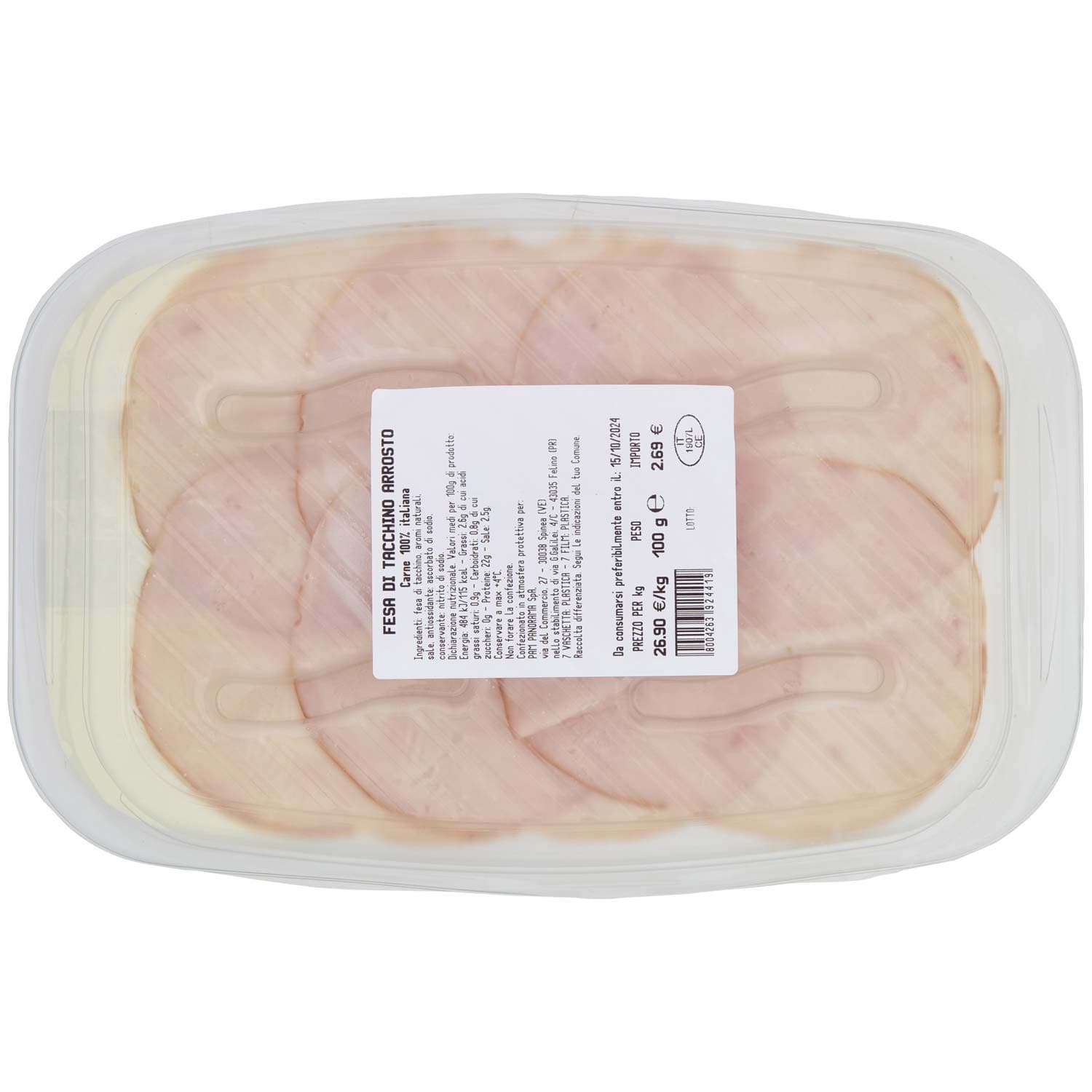 SALUMERIA ARTIGIANA Fesa di Tacchino Arrosto 100 g – immagine 5