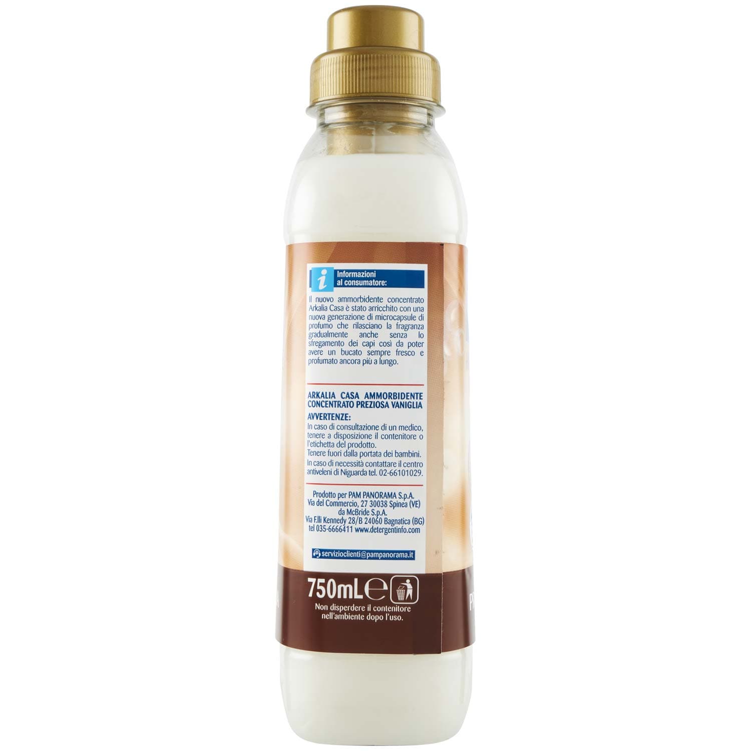 ARKALIA CASA Ammorbidente Concentrato Preziosa Vaniglia 750 mL – immagine 6