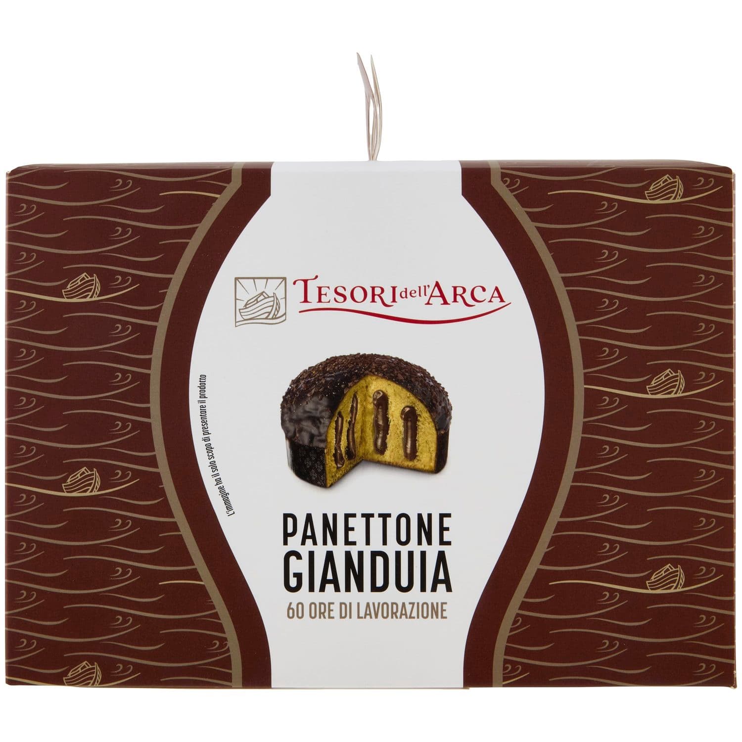 TESORI DELL'ARCA Panettone Gianduia 850 g – immagine 3
