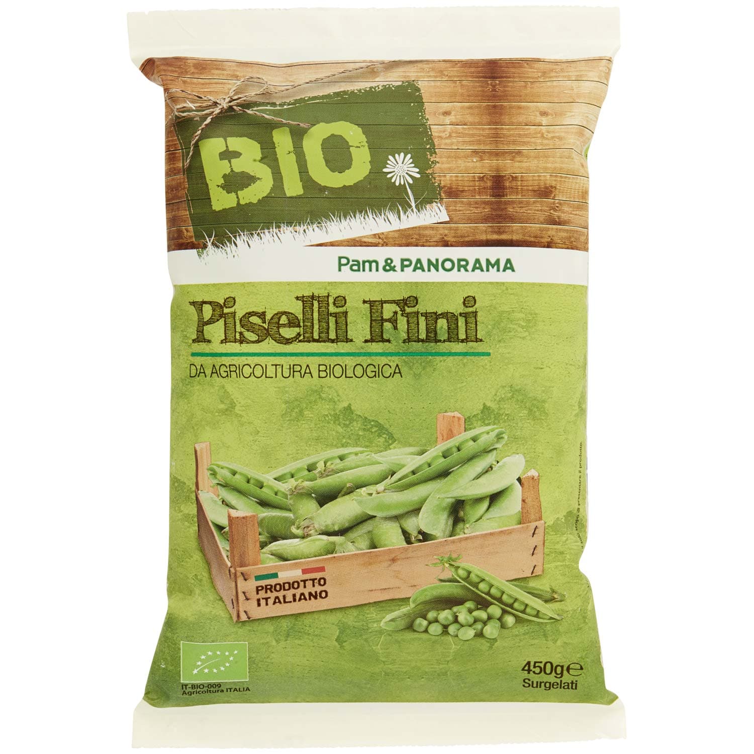 BIO Piselli Fini Surgelati 450 g – immagine 3